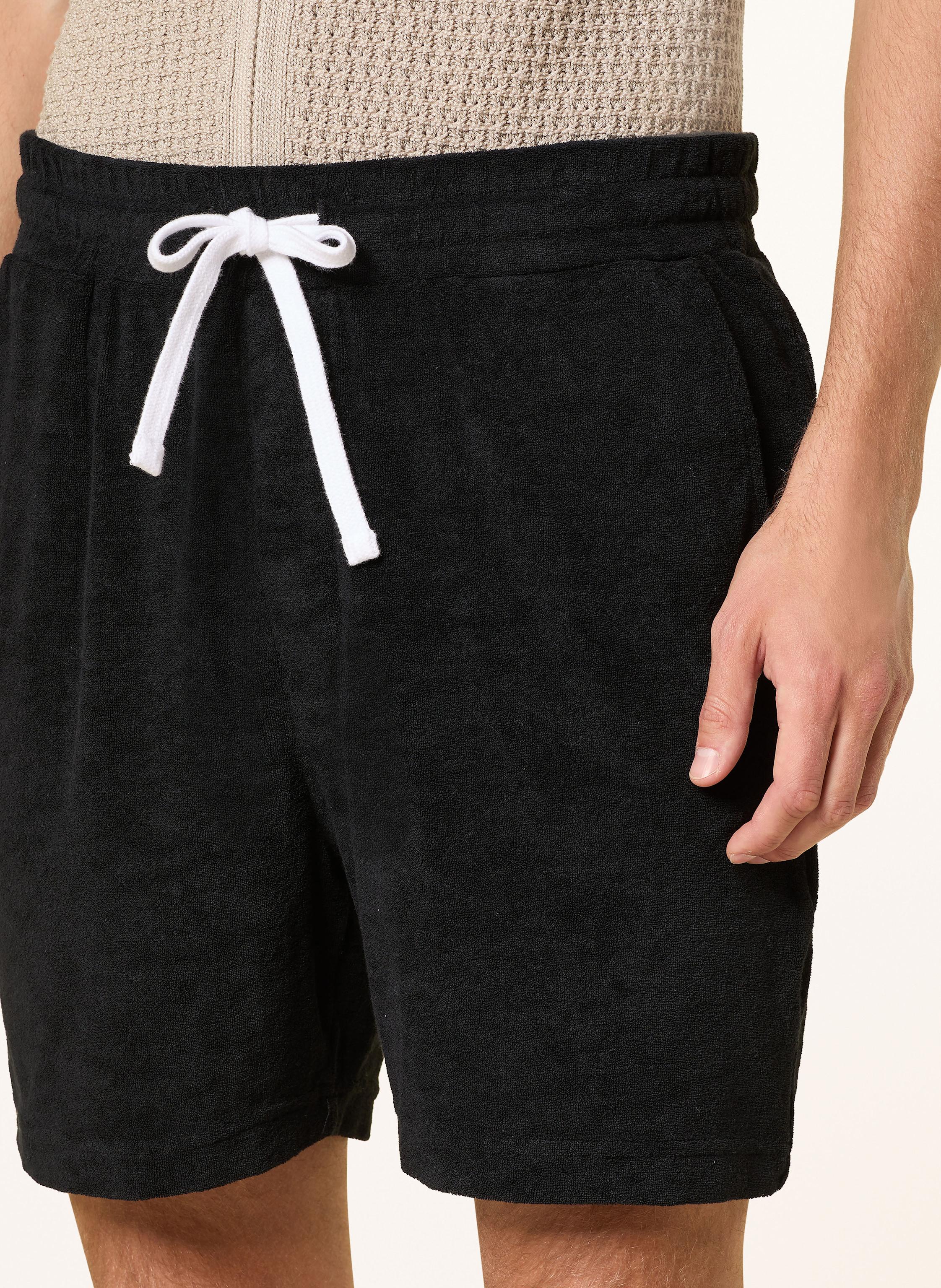 Thumbnail - Strellson Frotteeshorts Joseph Regular Fit schwarz