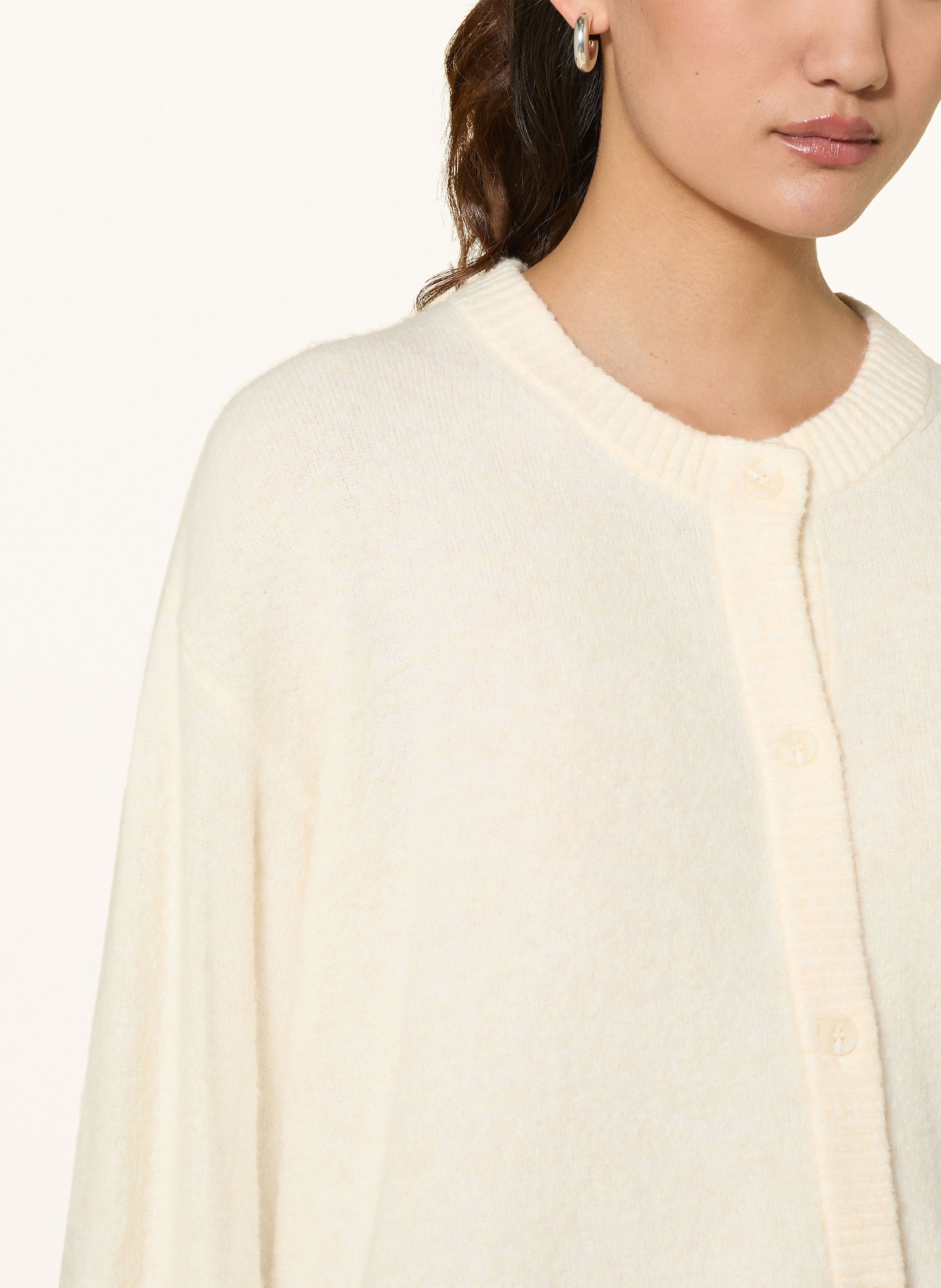 Thumbnail - American Vintage Strickjacke Damsville weiss