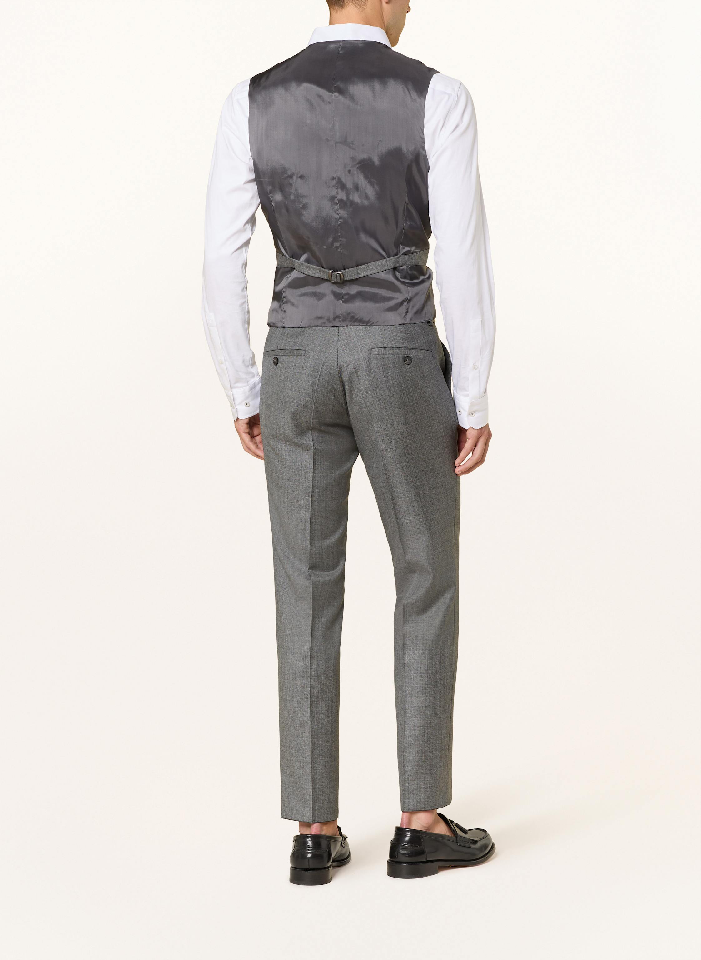 Thumbnail - Cg - Club Of Gents Anzugweste Curt Slim Fit grau