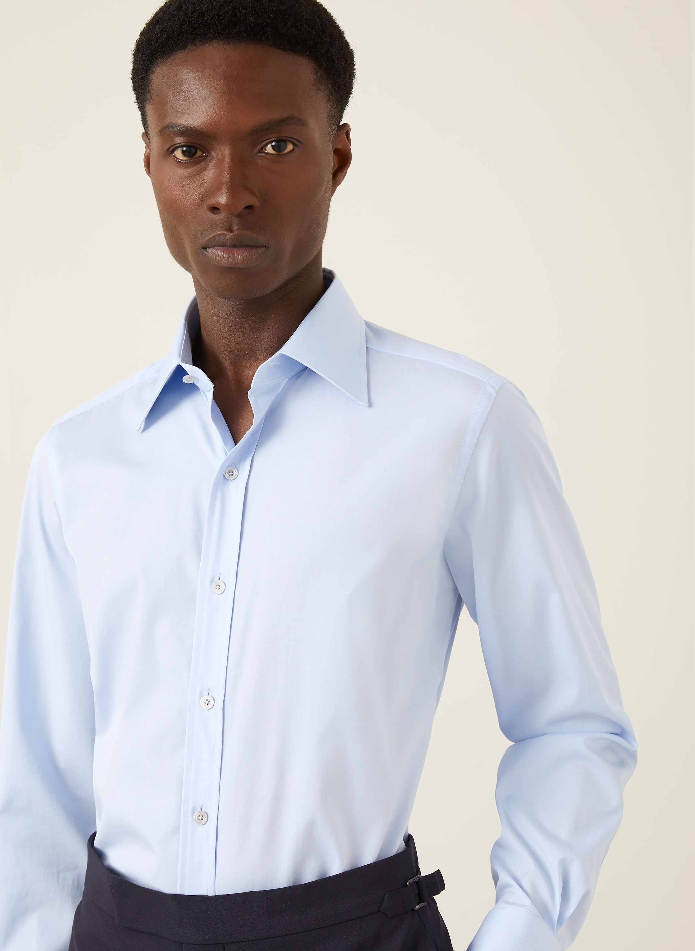 Thumbnail - Tom Ford Hemd Slim Fit blau