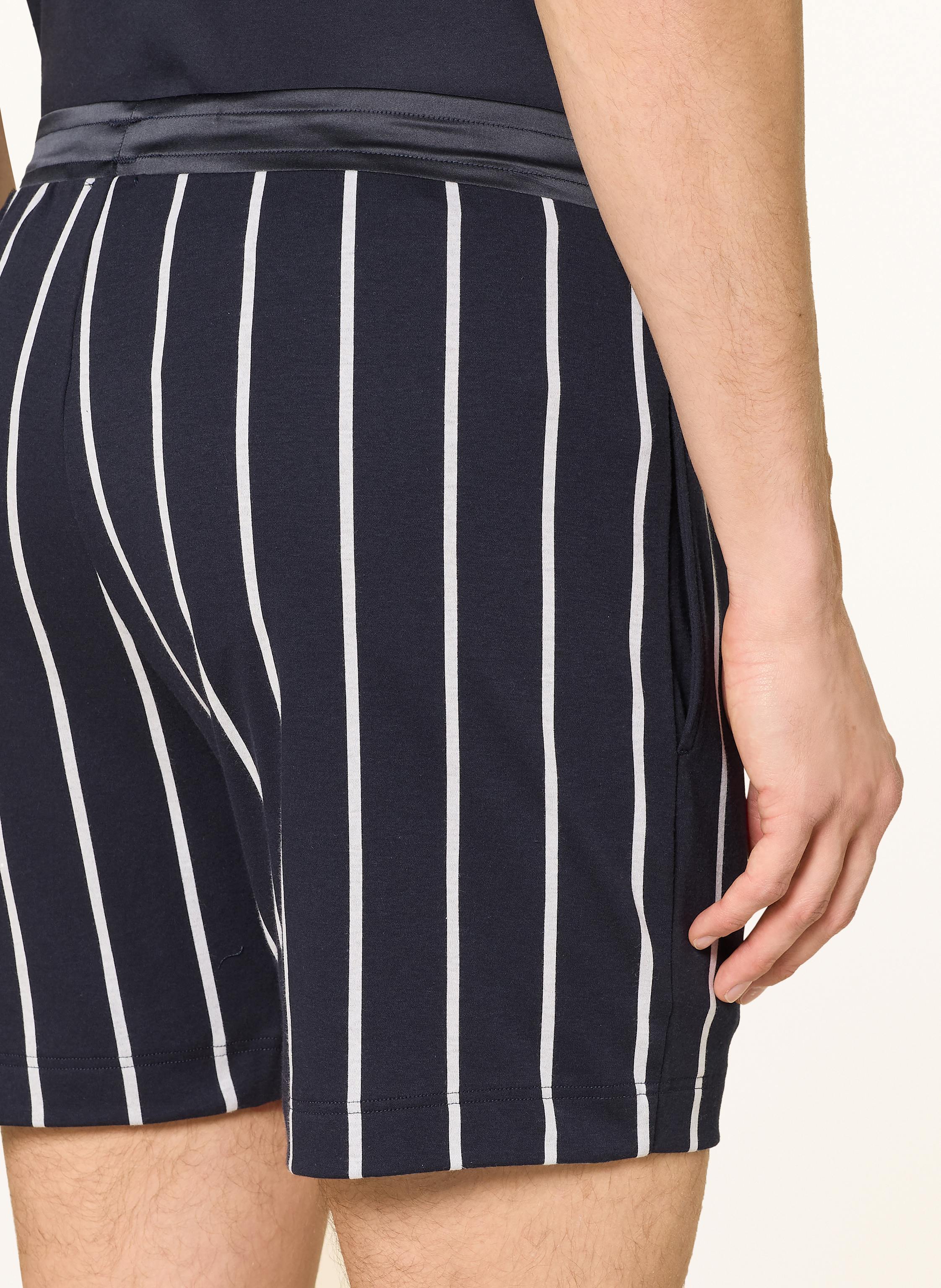 Thumbnail - Mey Lounge-Shorts Serie Valsted blau