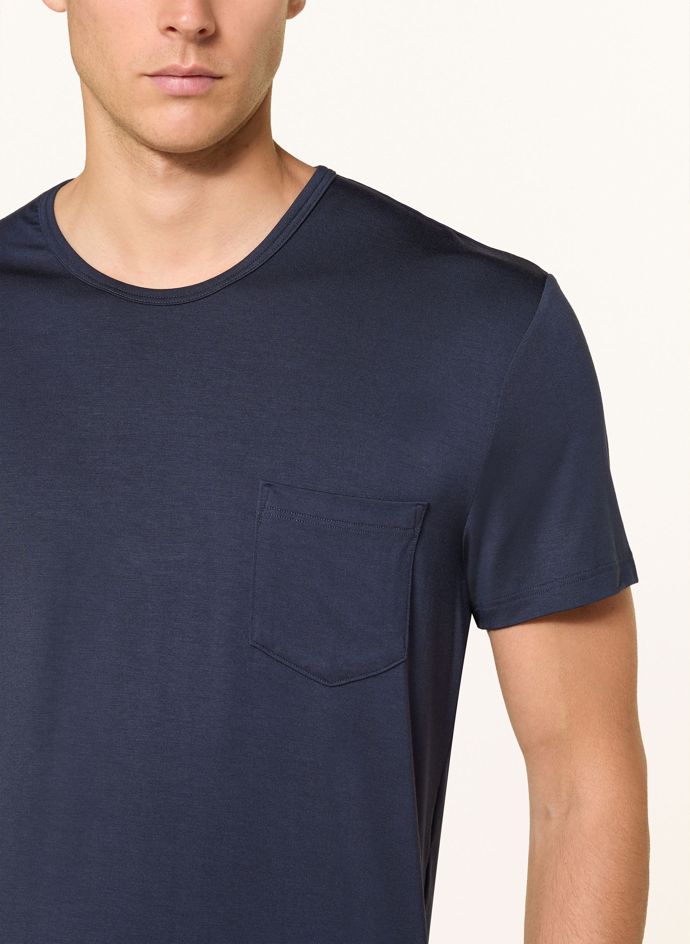 Thumbnail - Mey Schlafshirt Serie Jefferson Modal blau