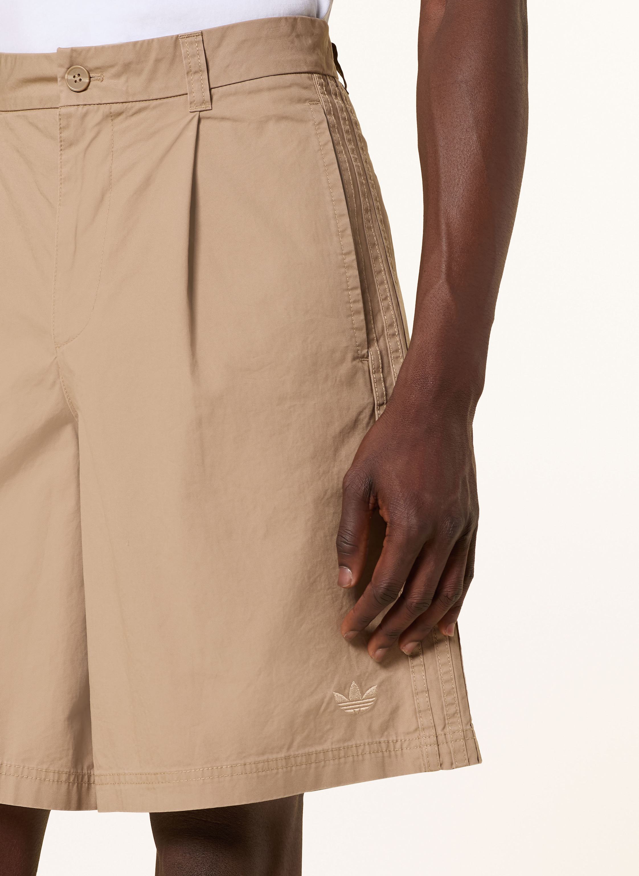 Thumbnail - Adidas Originals Shorts Originals Wide Leg Regular Fit beige