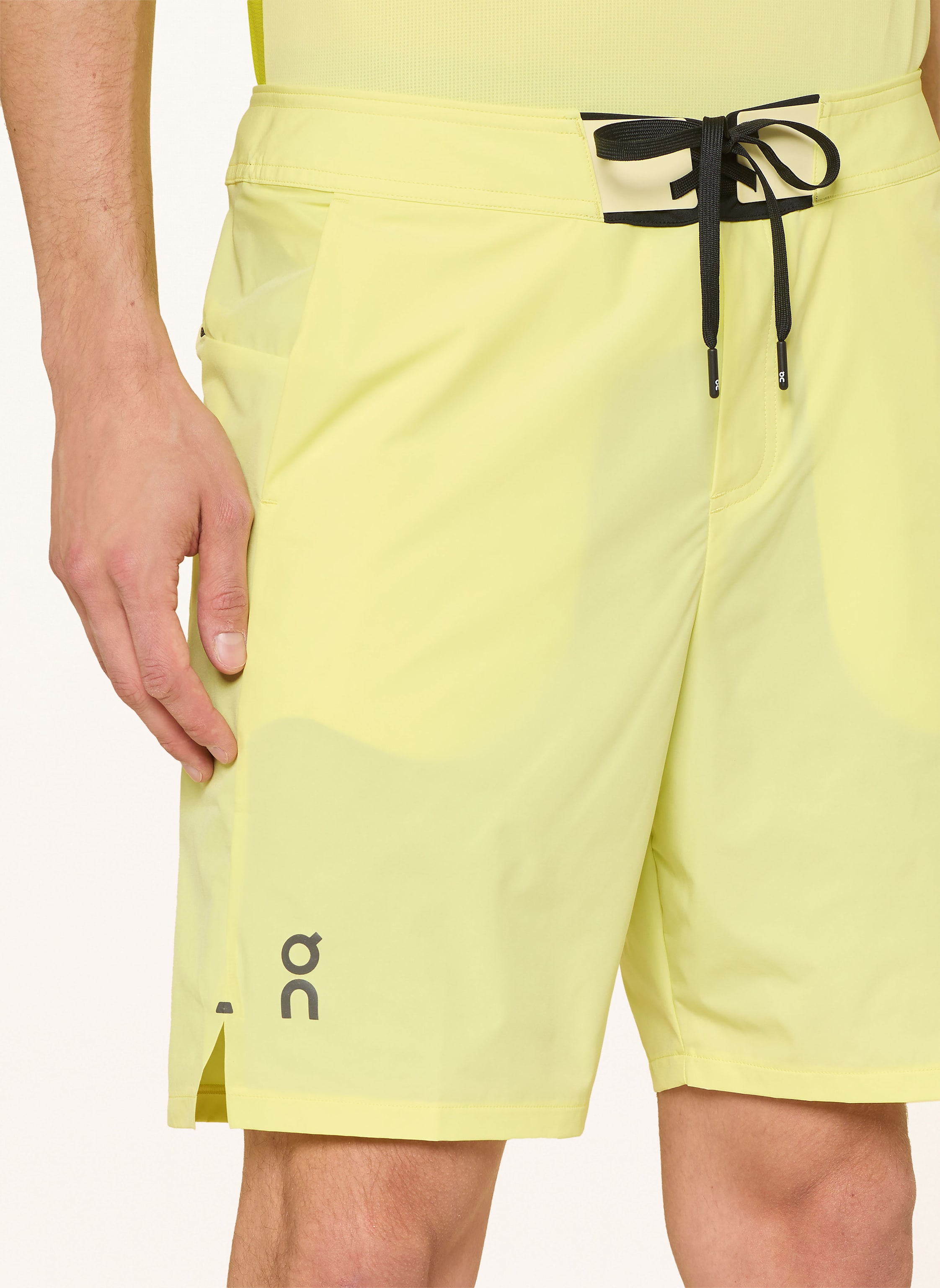Thumbnail - On 2-In-1 Laufshorts Performance Hybrid gelb