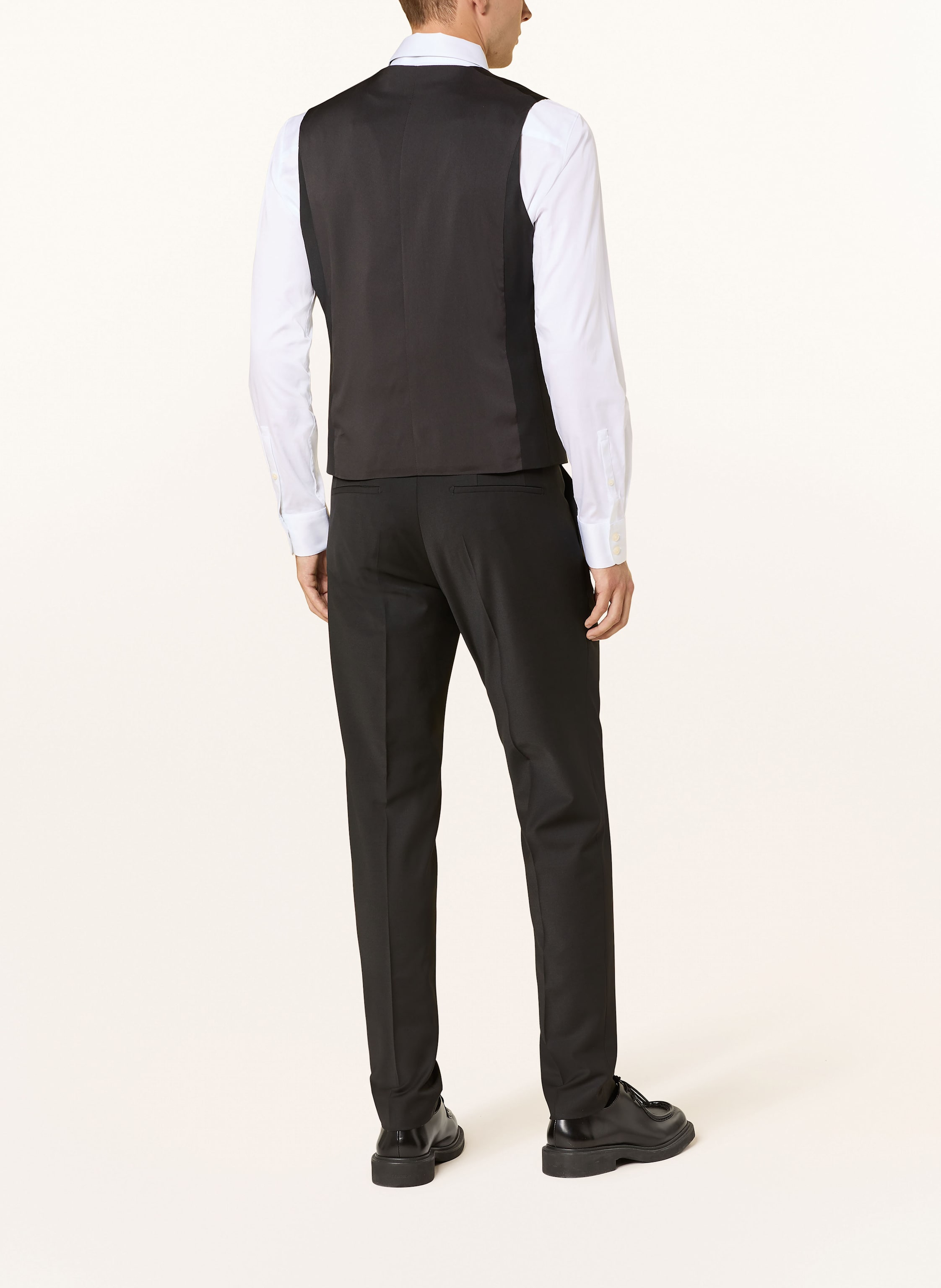 Thumbnail - Drykorn Anzugweste Malmo Slim Fit schwarz