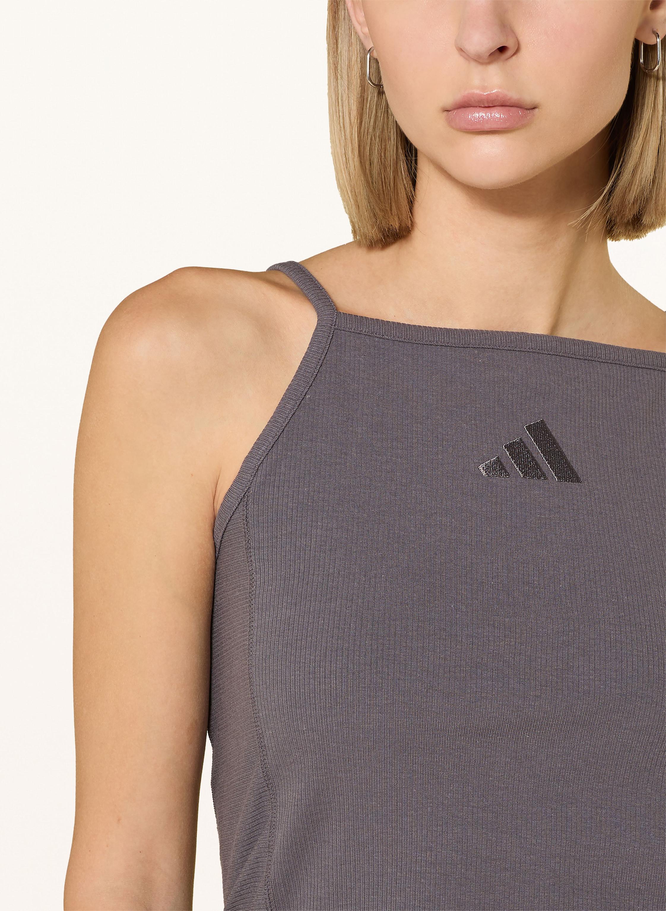 Thumbnail - Adidas Top All Szn Rib braun