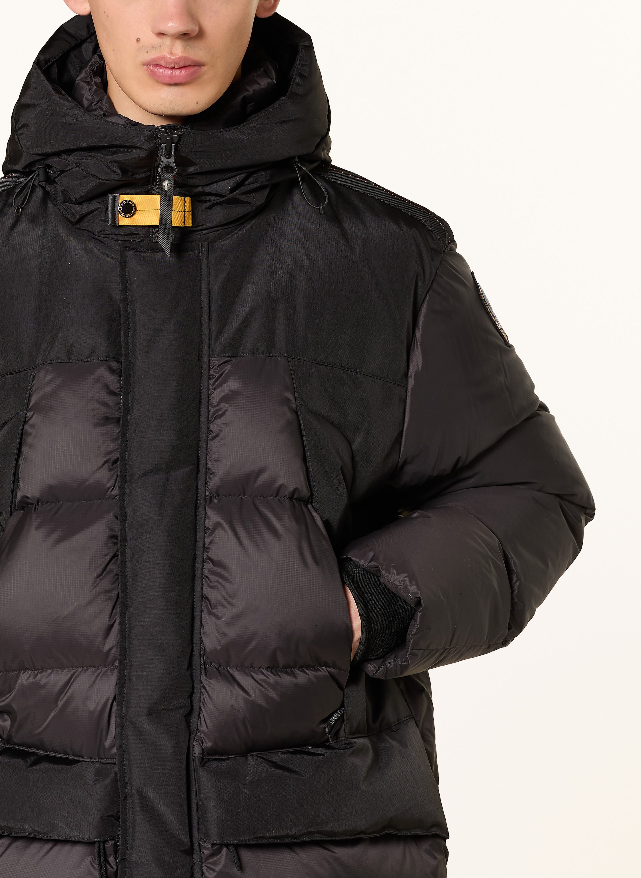 Thumbnail - Parajumpers Daunenjacke Shedir schwarz
