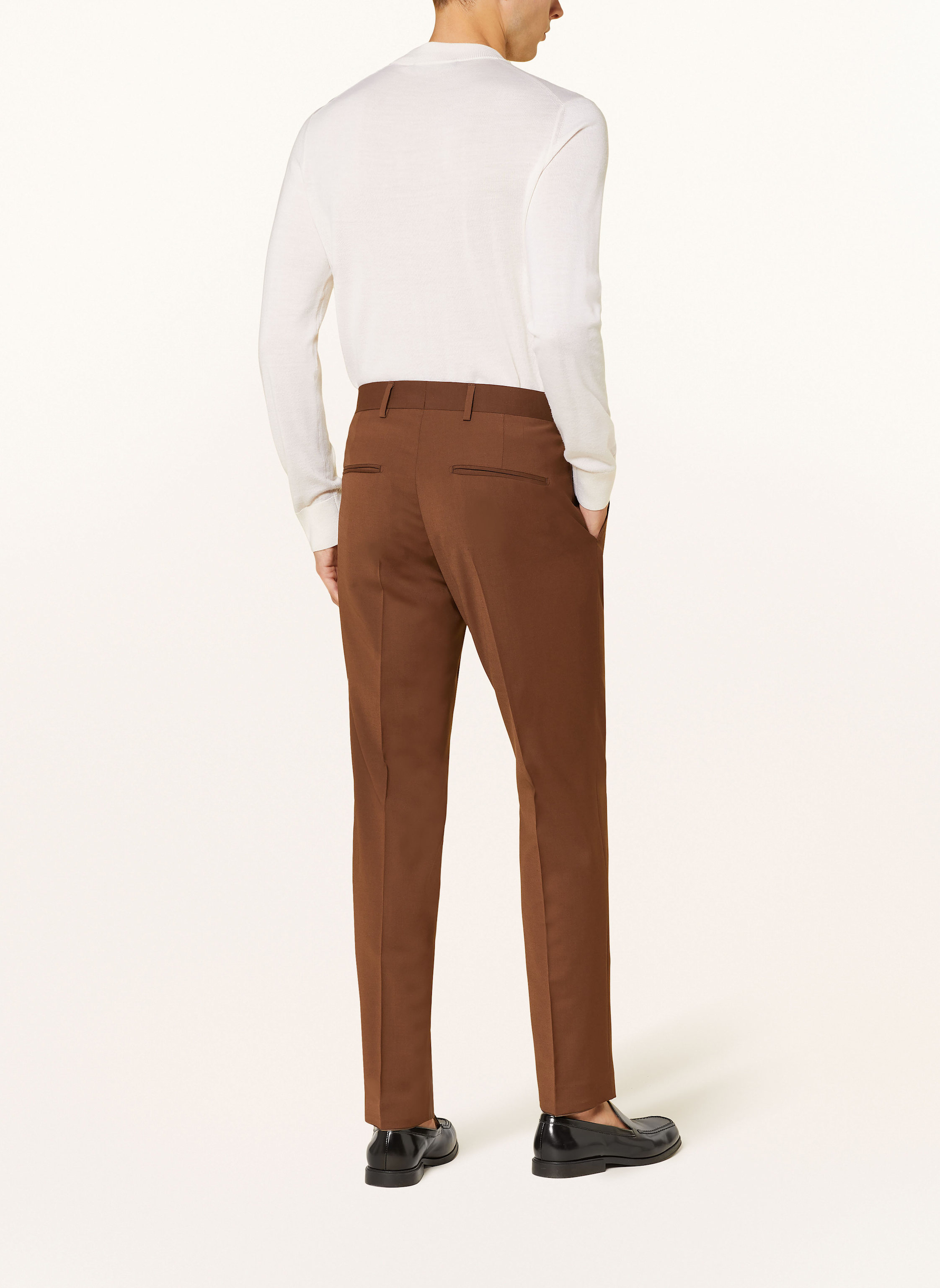 Thumbnail - Tiger Of Sweden Anzughose Tenuta Slim Fit braun