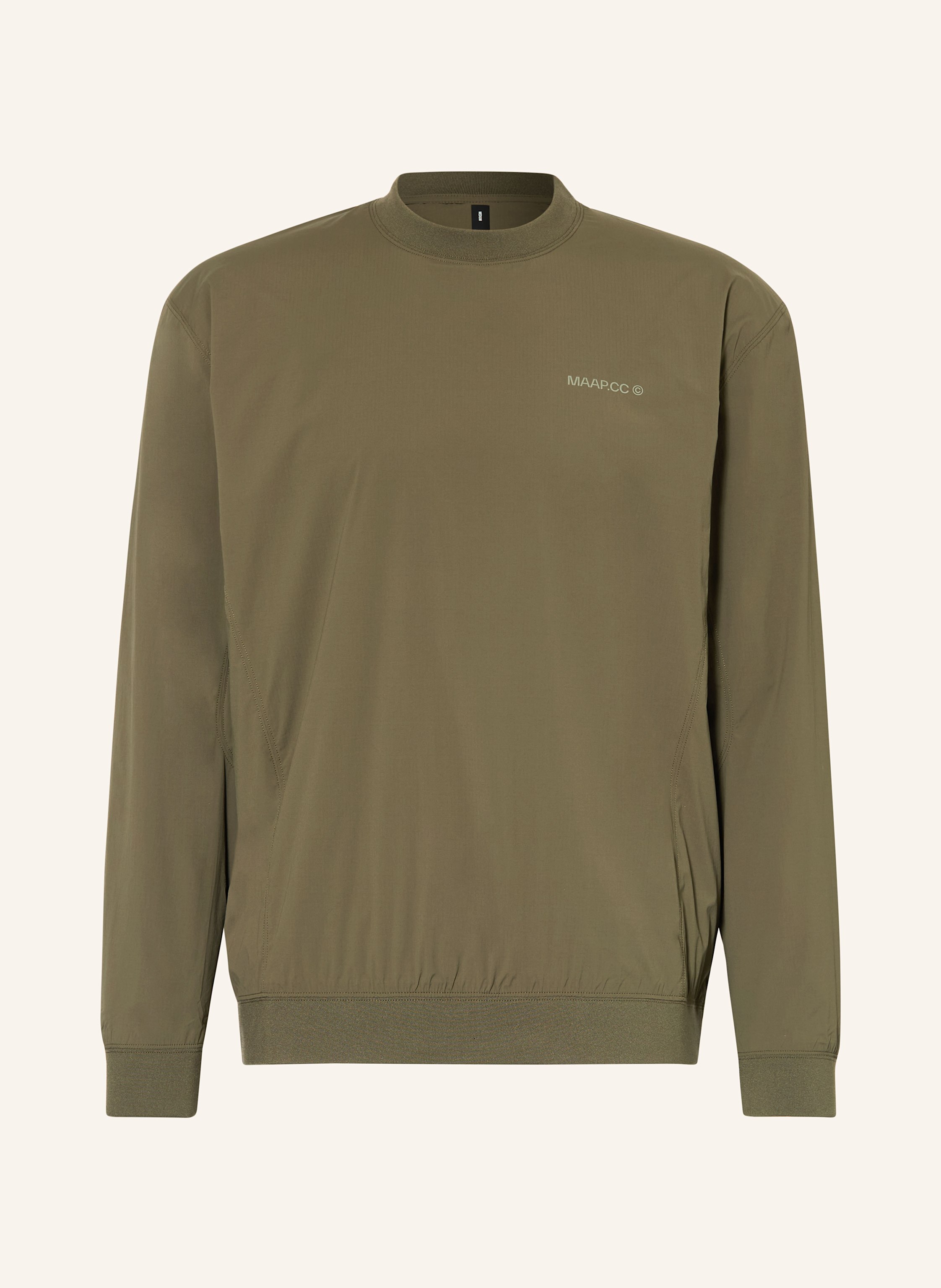 Maap Sweatshirt Transit Insulated gruen
