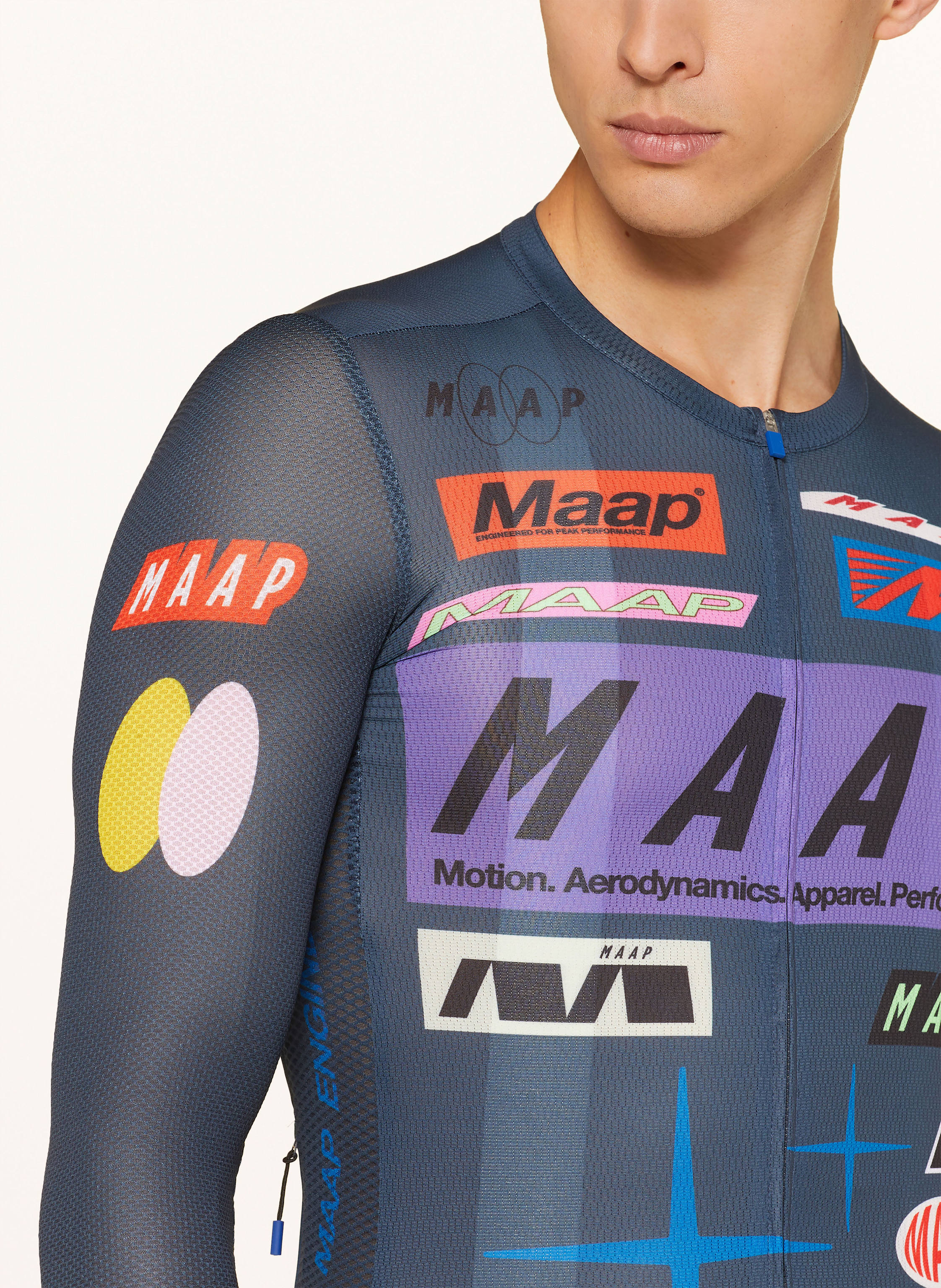 Thumbnail - Maap Radtrikot Drome Pro Air Ls 3.0 blau