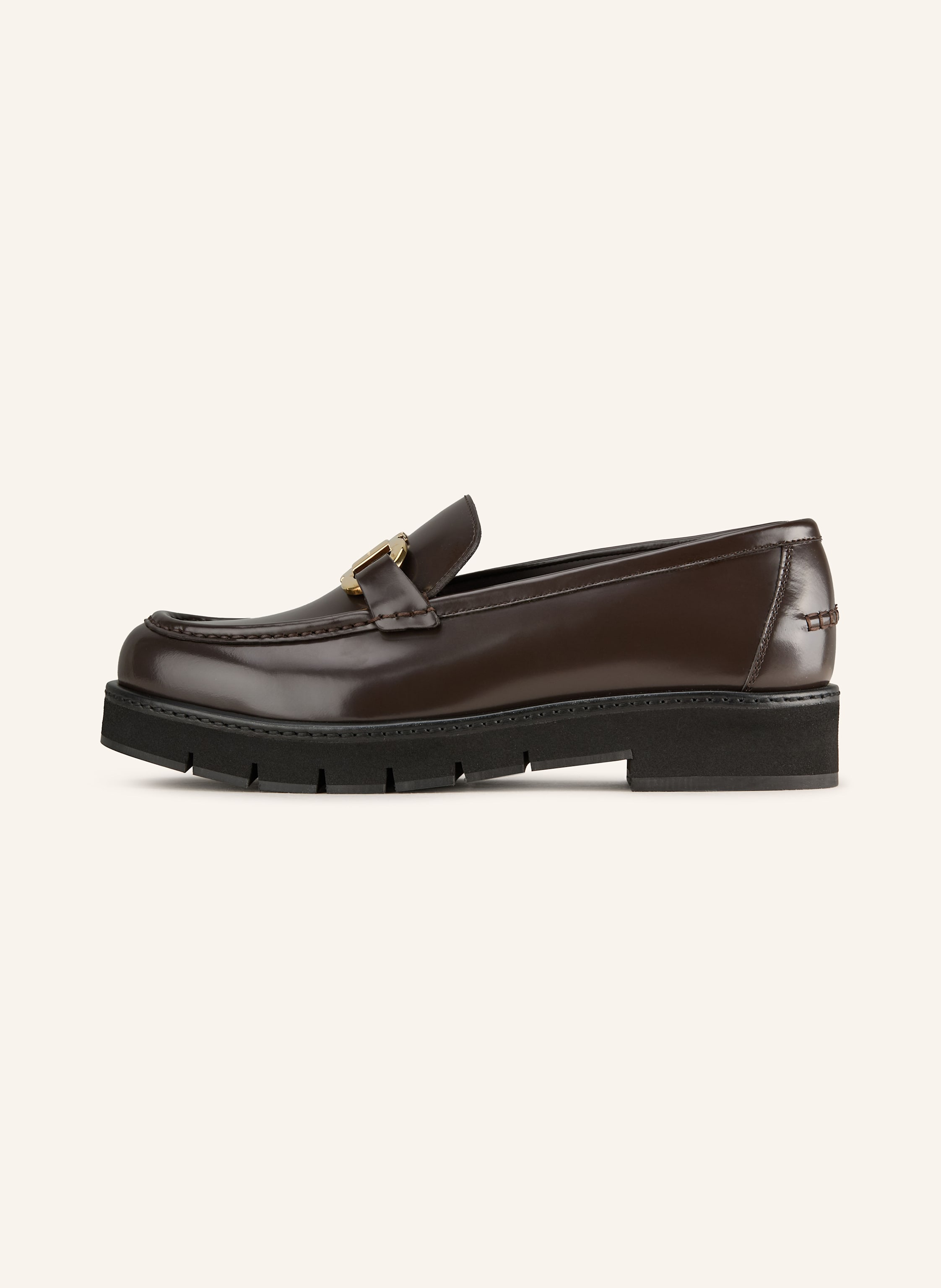 Thumbnail - Ferragamo Loafer Maryan braun