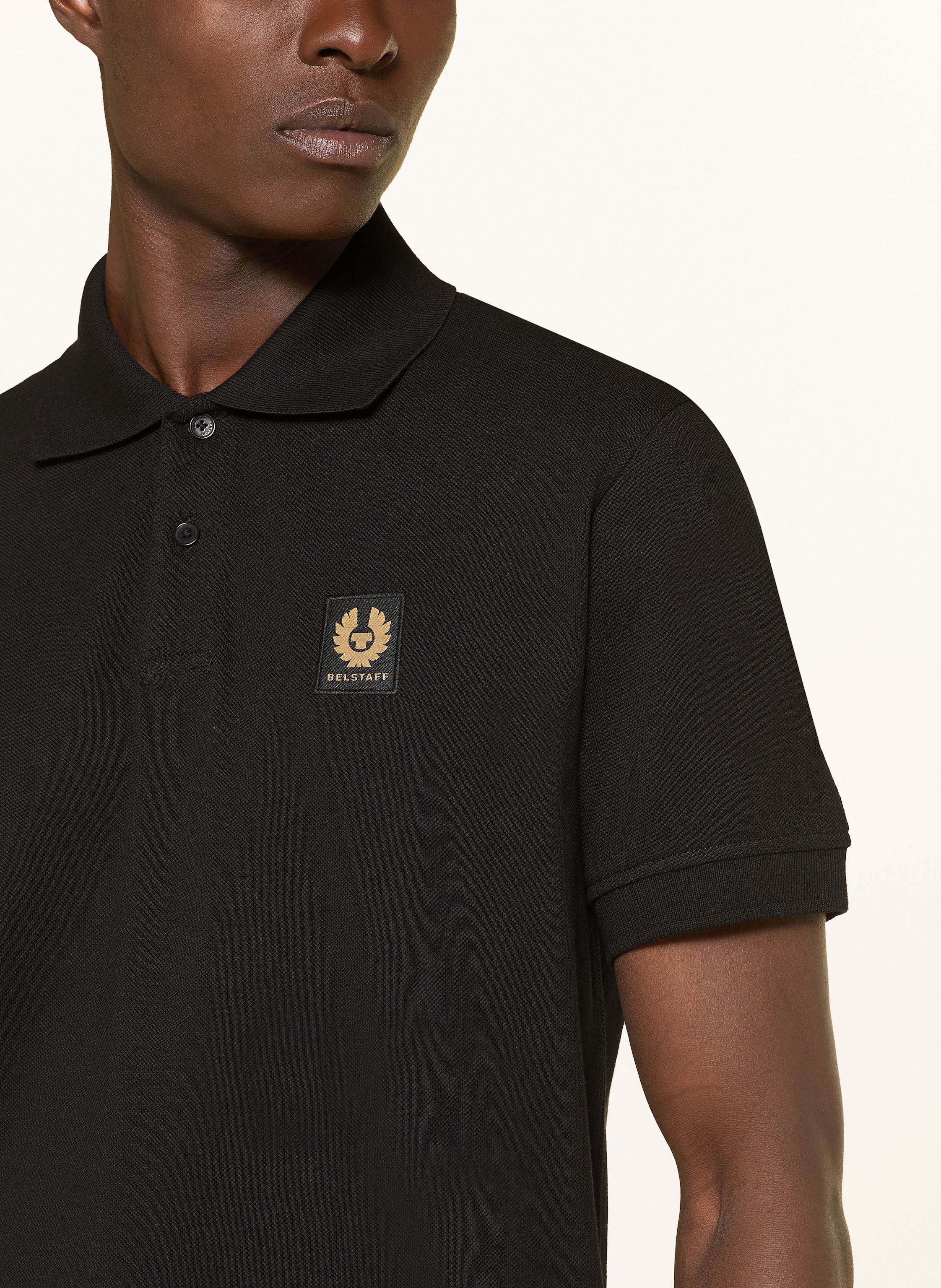 Thumbnail - Belstaff Piqué-Poloshirt schwarz