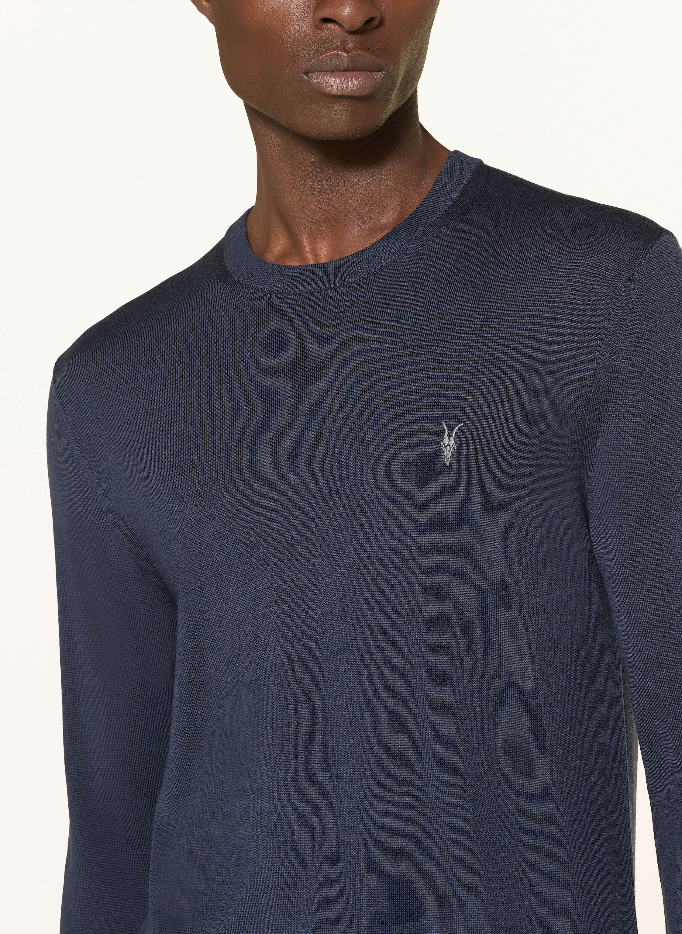 Thumbnail - Allsaints Pullover Mode blau