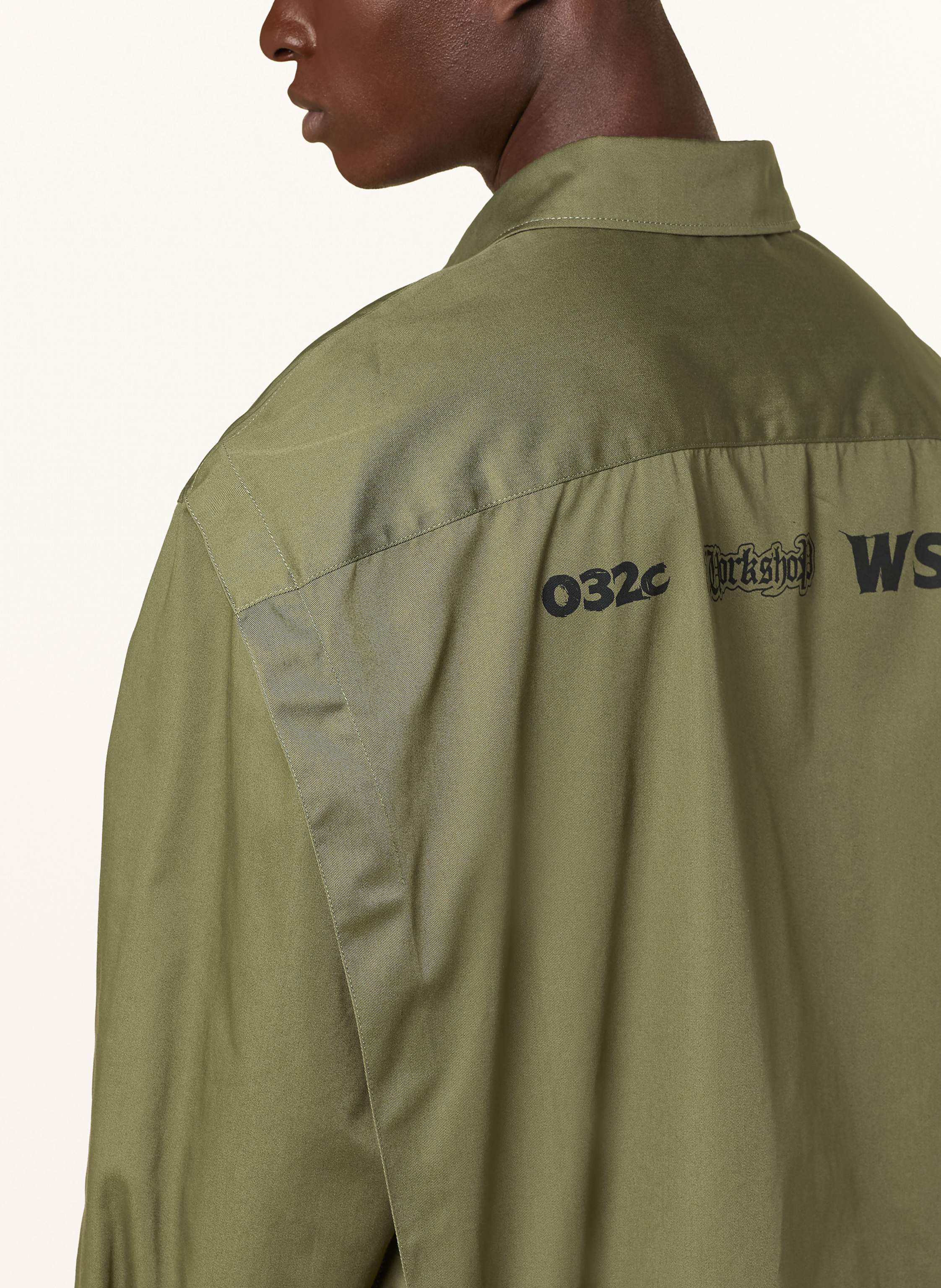 Thumbnail - 032c Oversized-Hemd Comfort Fit gruen