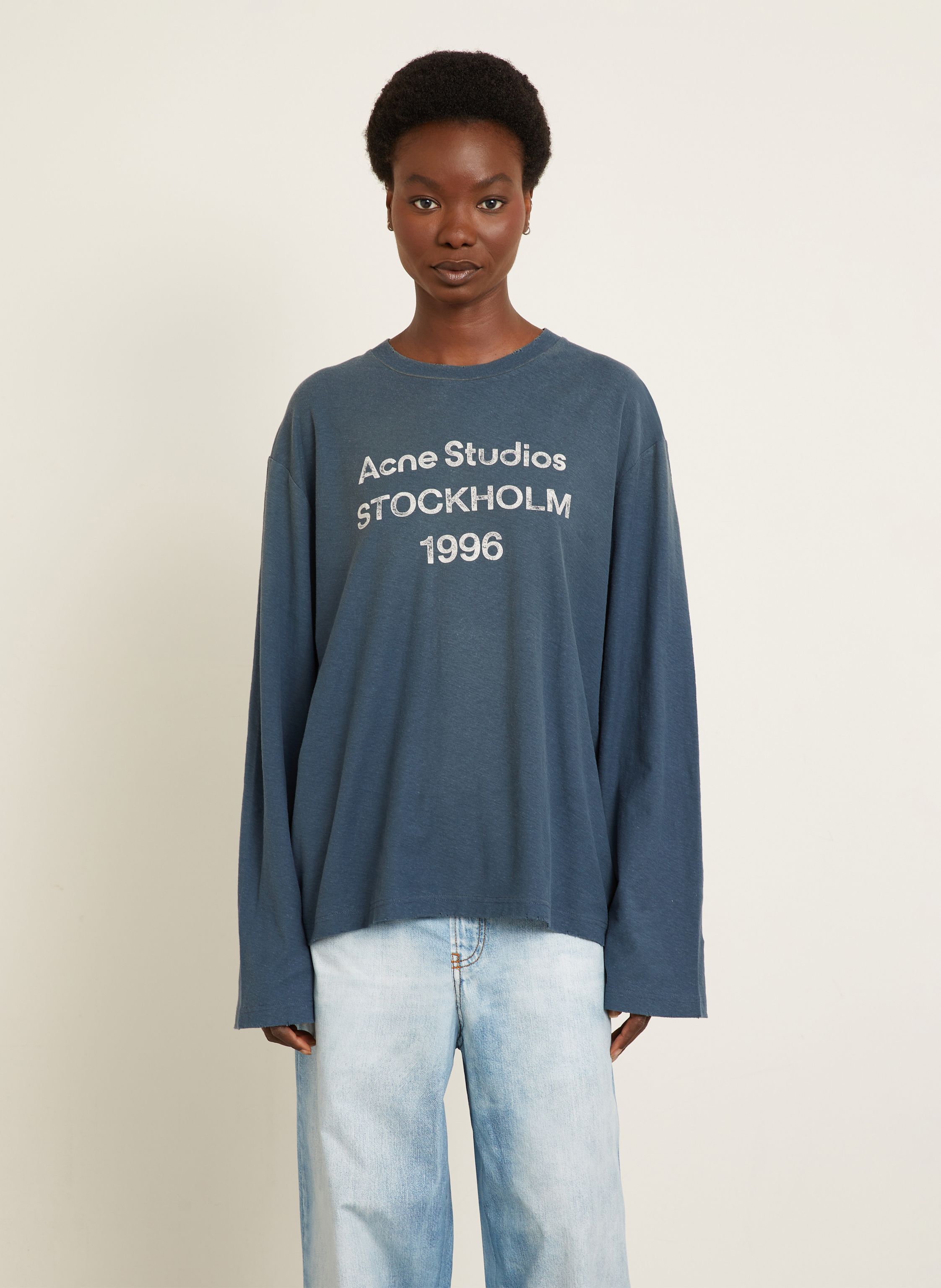 Thumbnail - Acne Studios Longsleeve blau