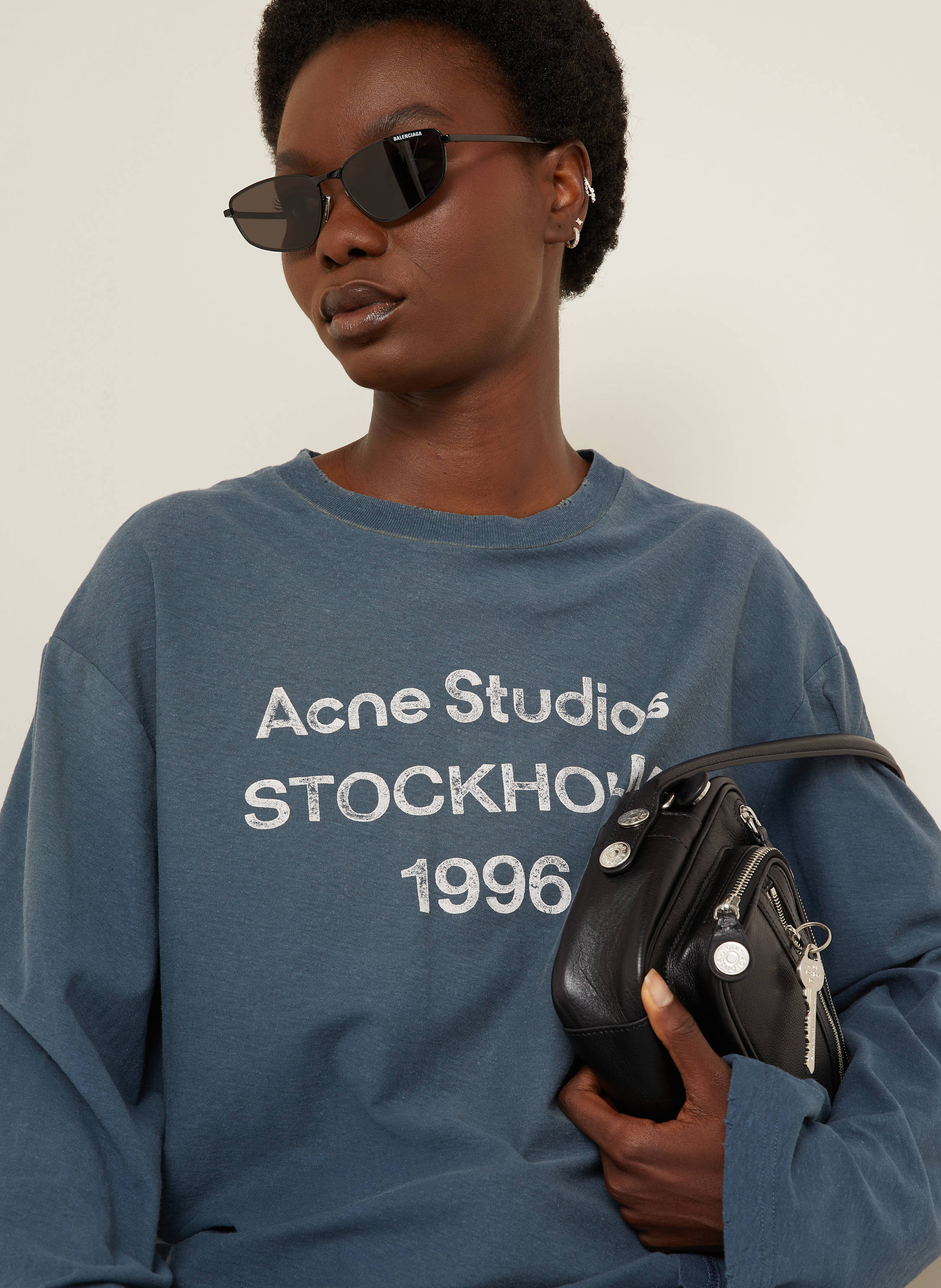 Thumbnail - Acne Studios Longsleeve blau