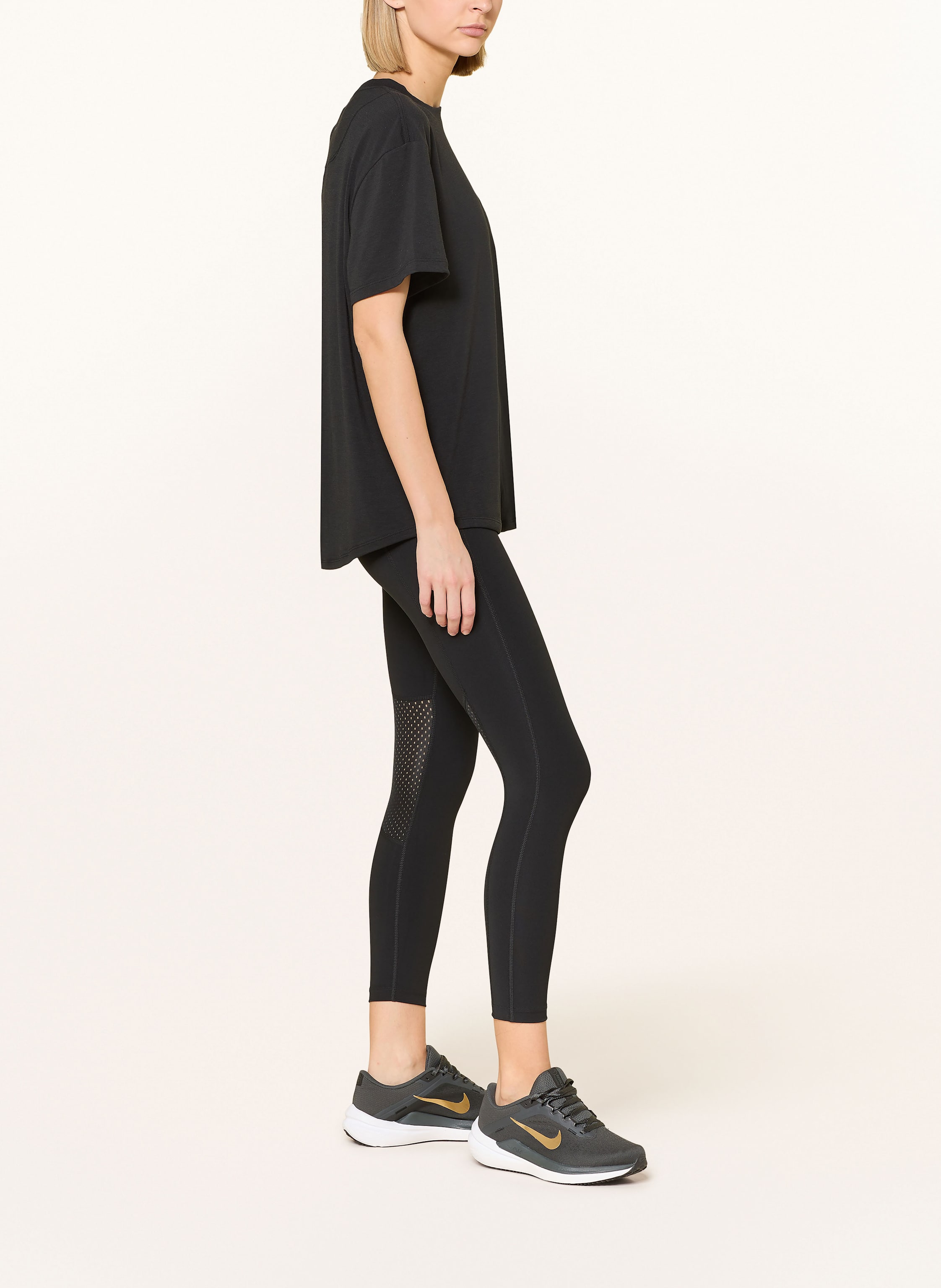 Thumbnail - Nike Lauf-Tights Fast schwarz