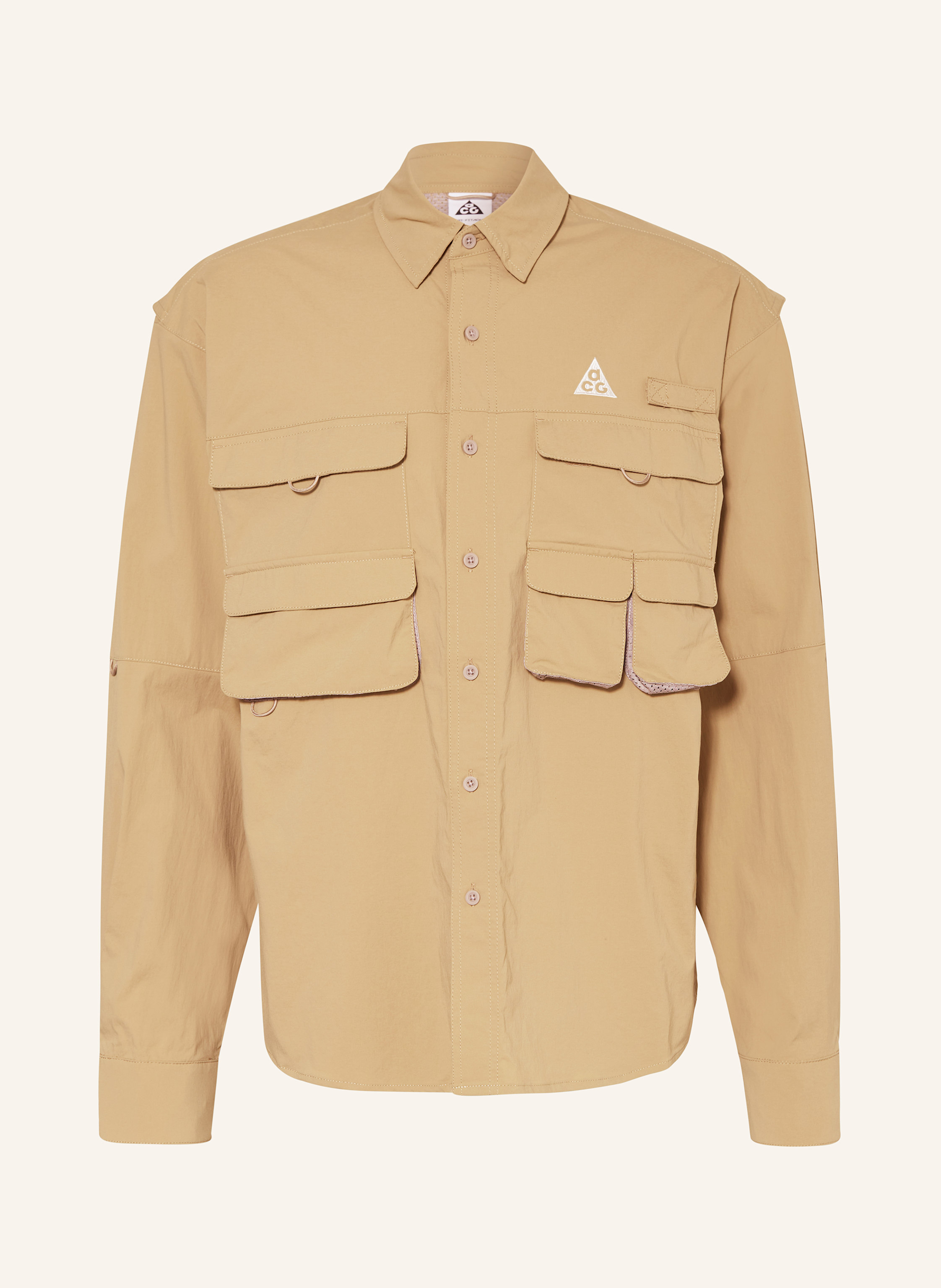 Nike Nike Outdoor-Hemd Acg Dri-Fit Adv beige in BEIGE