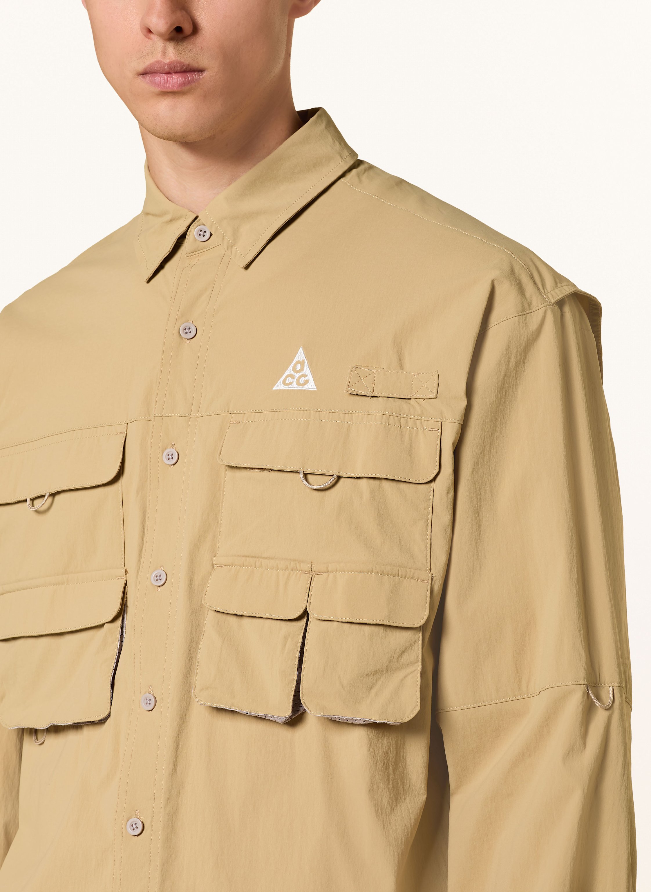 Thumbnail - Nike Outdoor-Hemd Acg Dri-Fit Adv beige