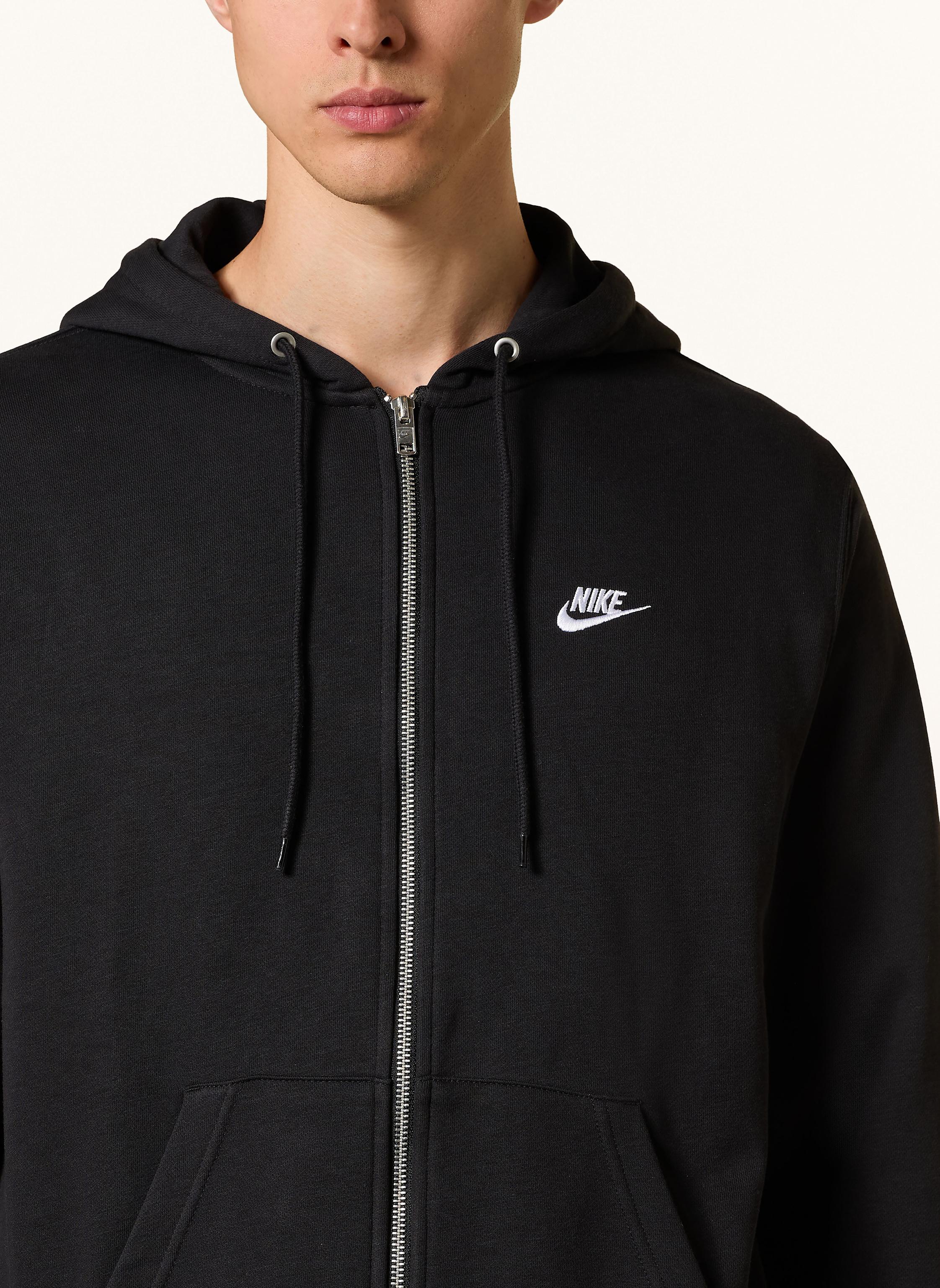 Thumbnail - Nike Sweatjacke Club schwarz