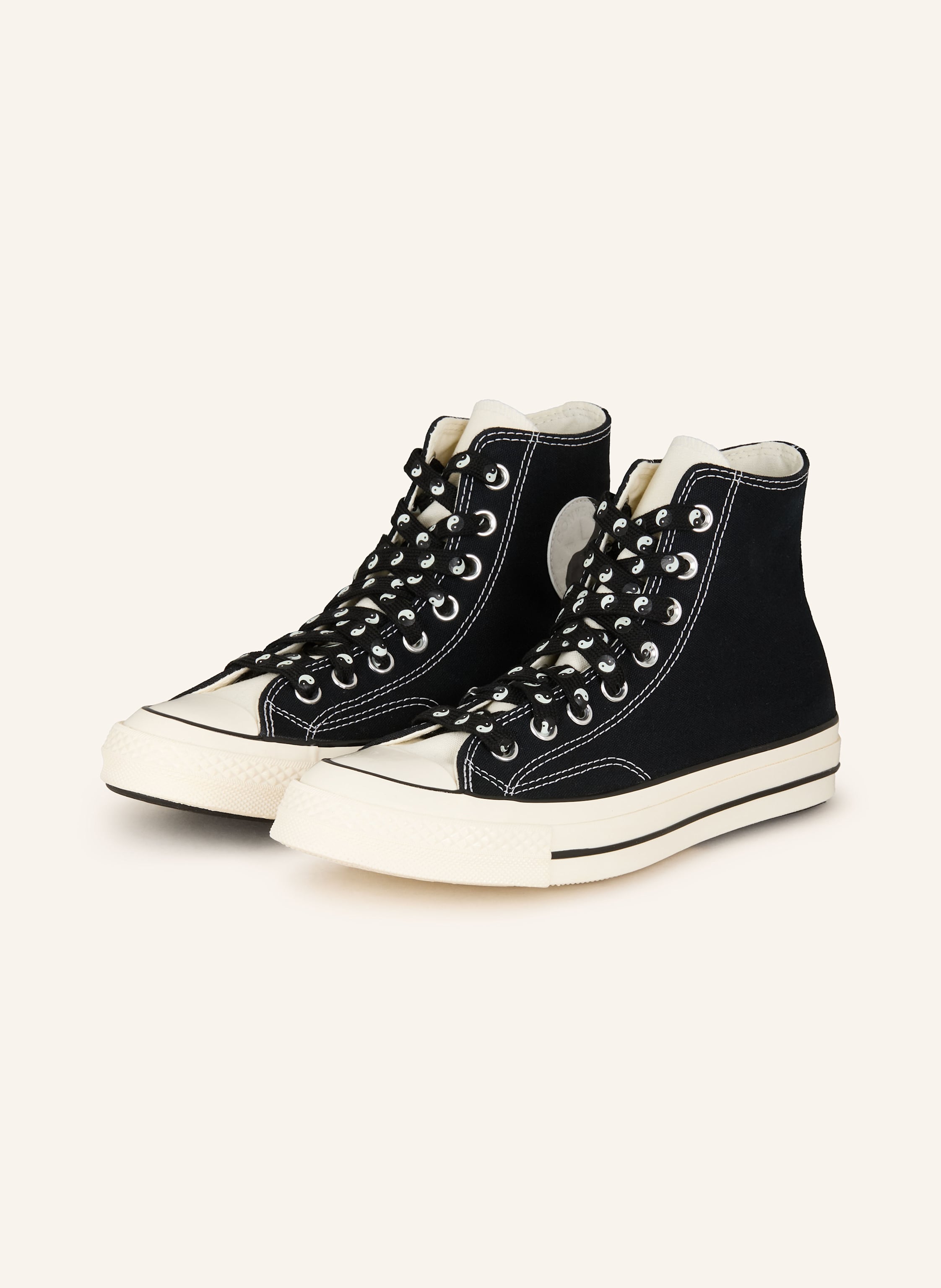 Converse Hightop-Sneaker Chuck 70 All Star Yin-Yang schwarz