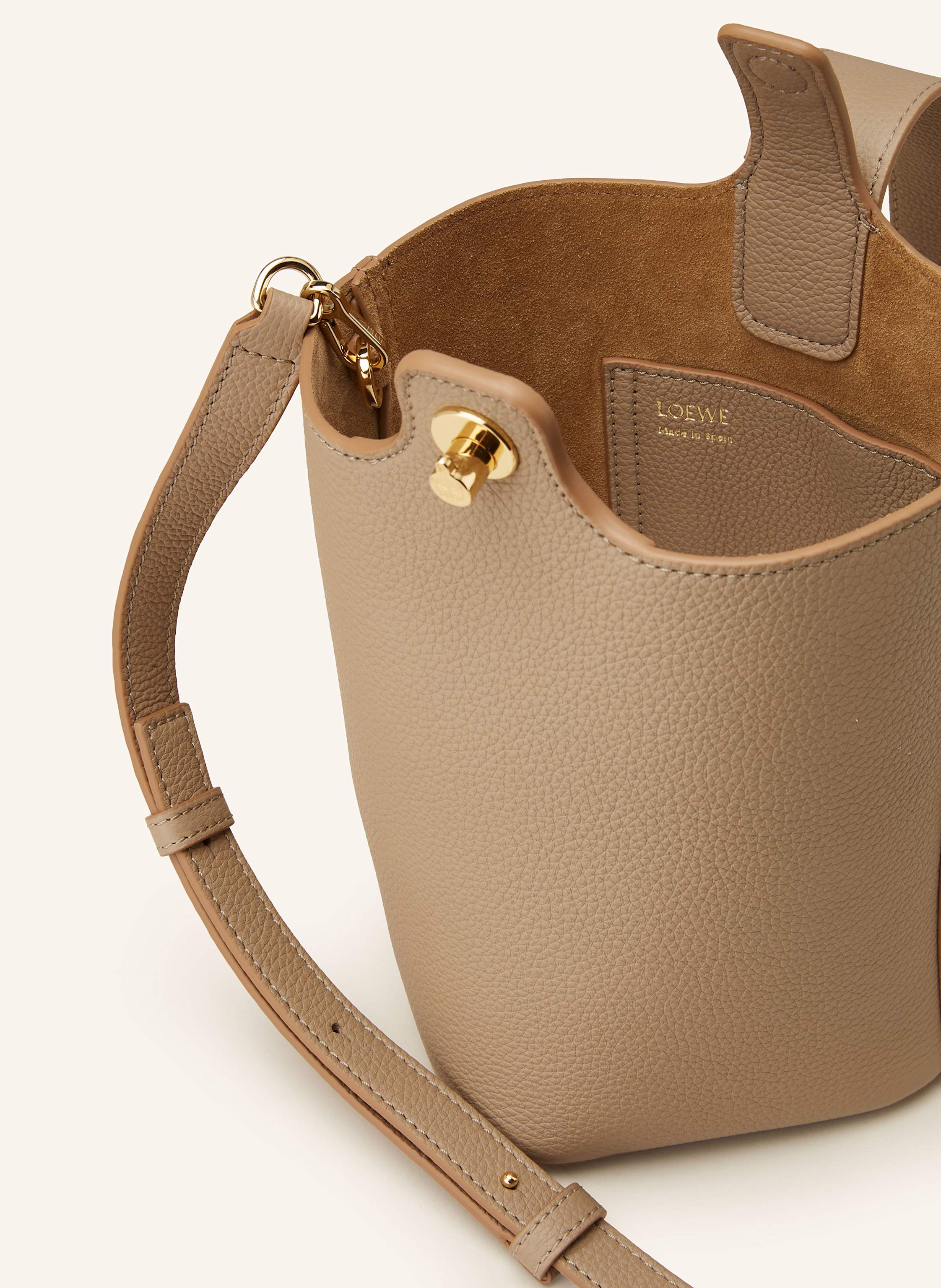 Thumbnail - Loewe Umhängetasche Pebble beige