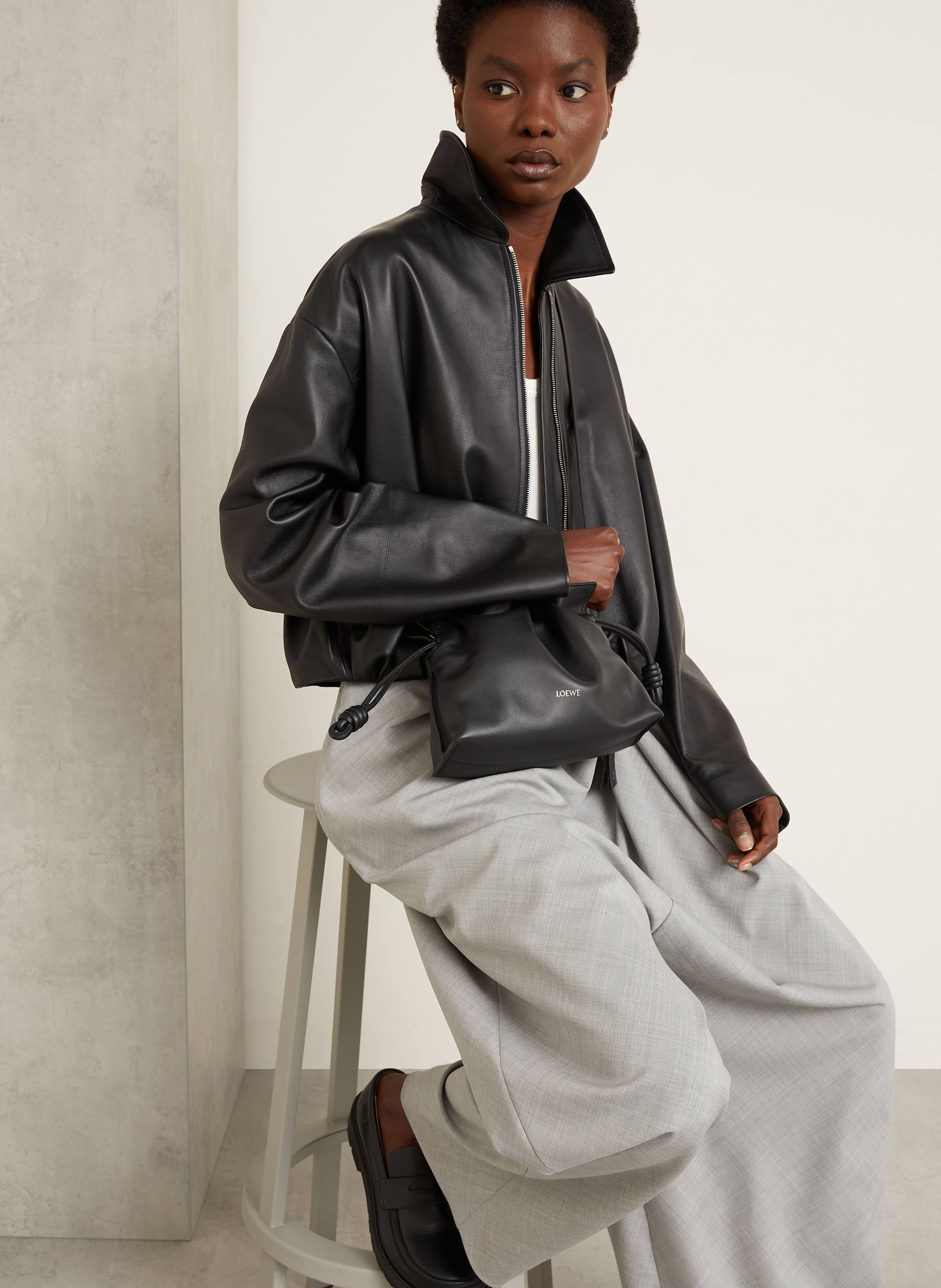 Thumbnail - Loewe Clutch Flamenco Mini schwarz