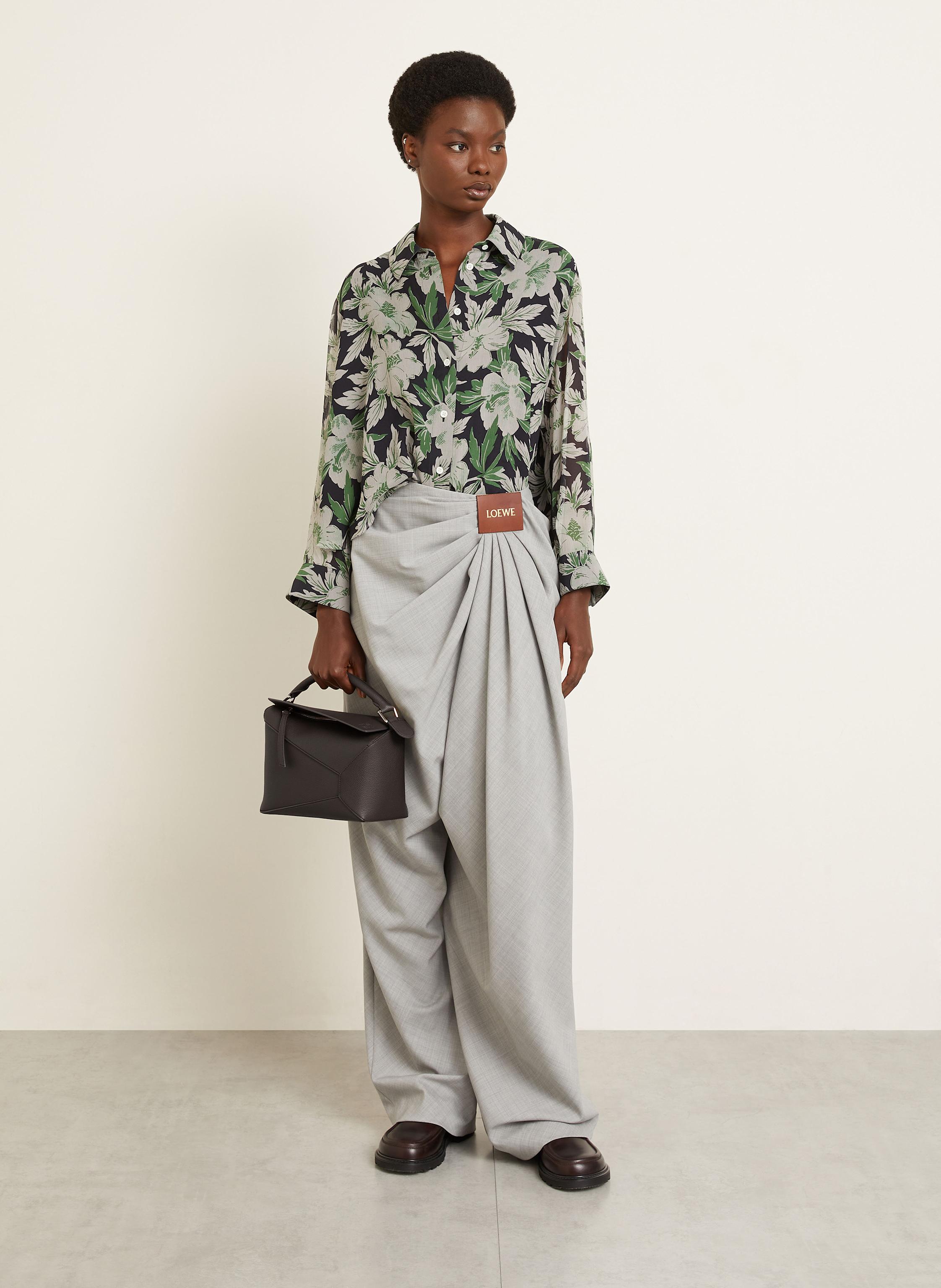 Thumbnail - Loewe Handtasche Puzzle Edge Small grau