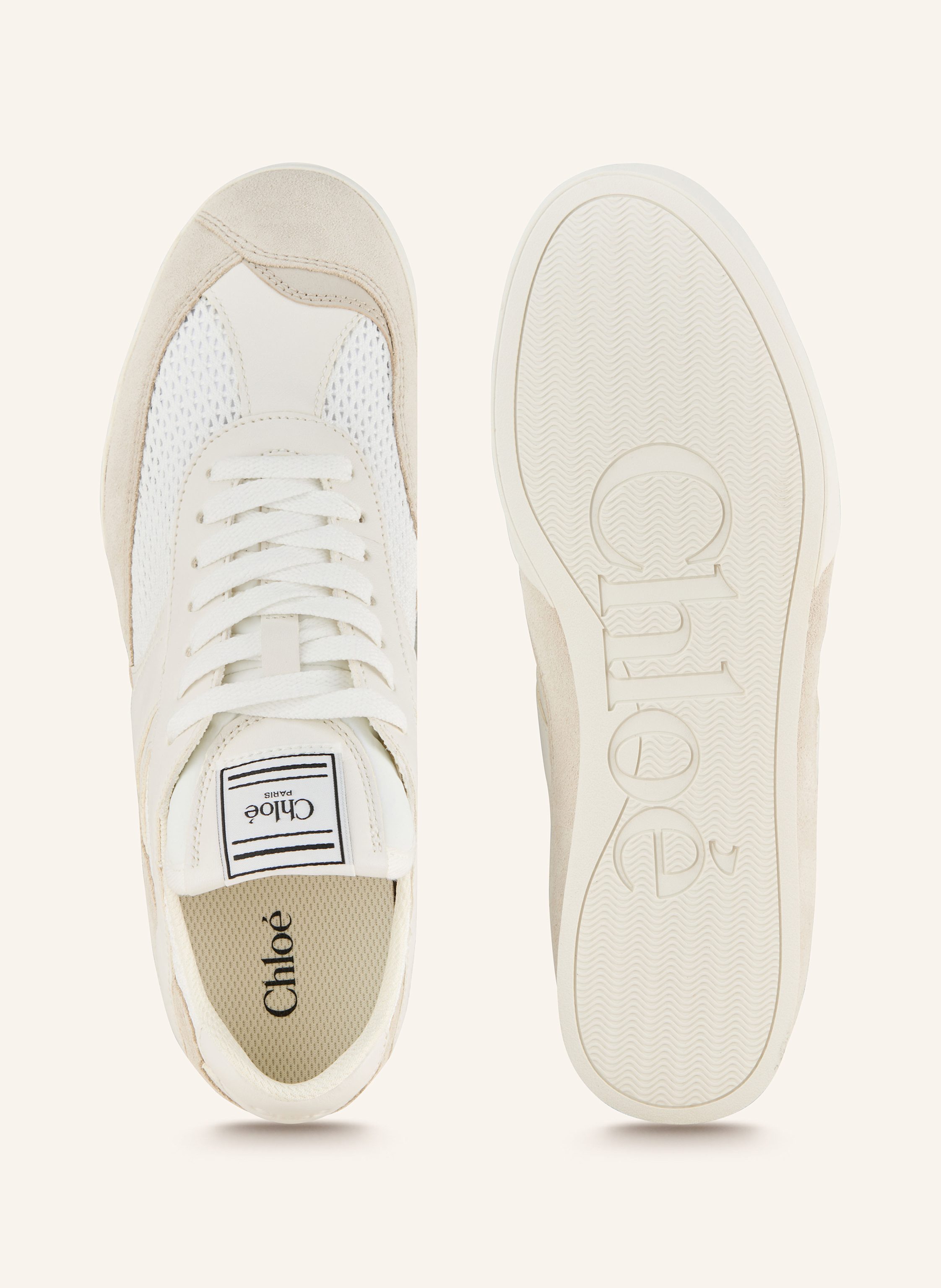 Thumbnail - Chloé Sneaker Kick weiss