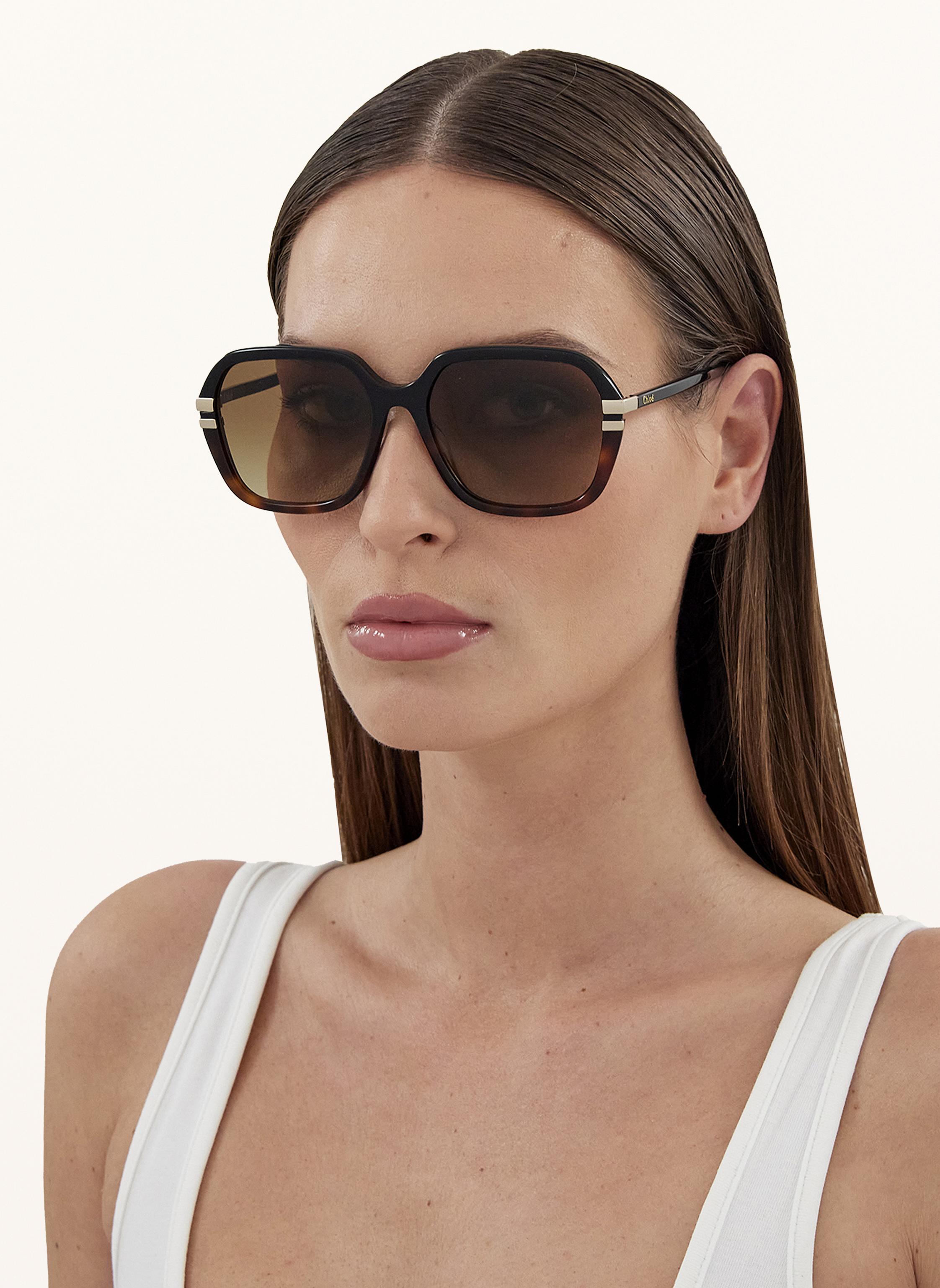 Thumbnail - Chloé Sonnenbrille ch0204s schwarz