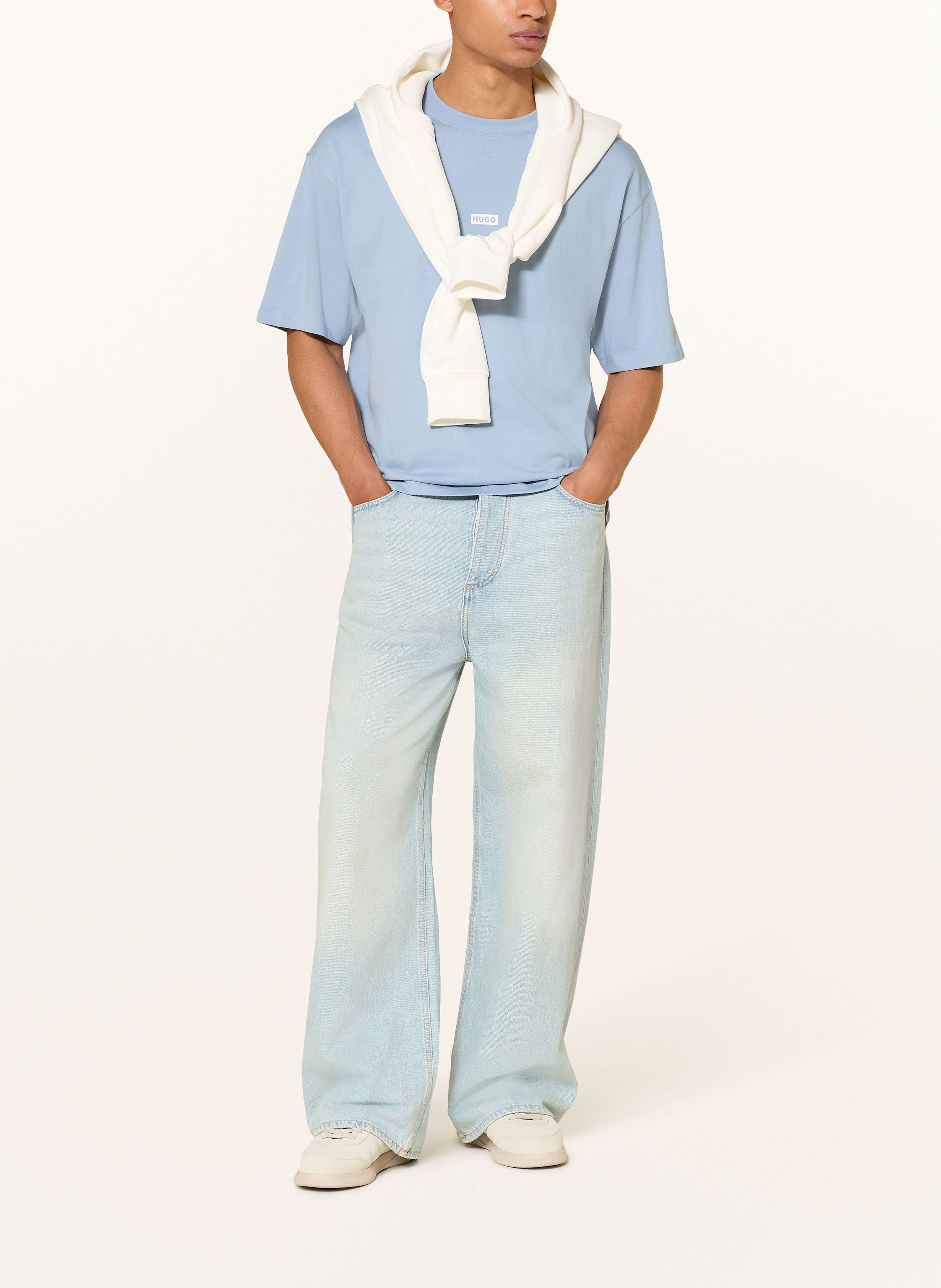 Thumbnail - Hugo T-Shirt Nalono blau