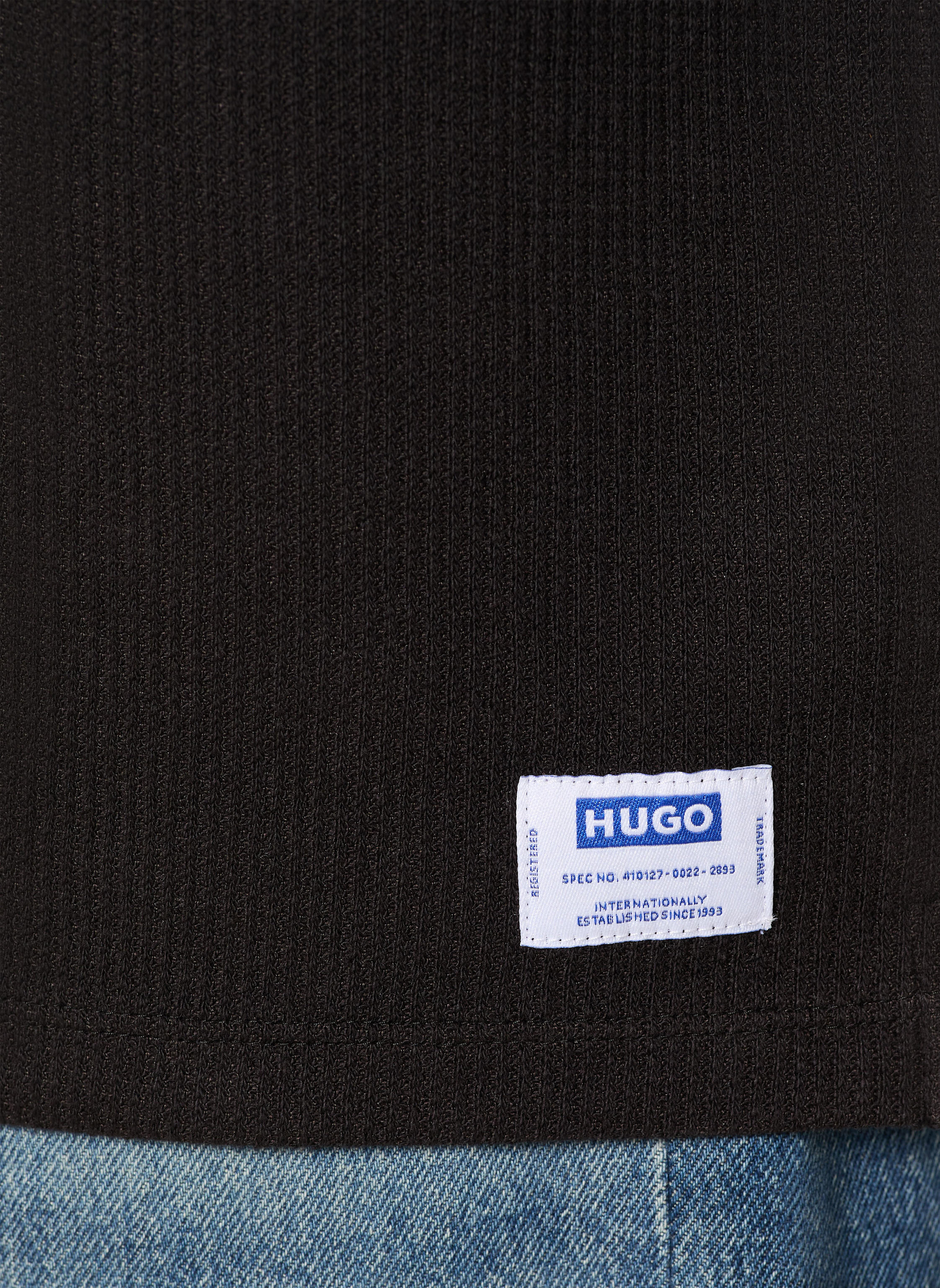 Thumbnail - Hugo T-Shirt Nuwaffle schwarz