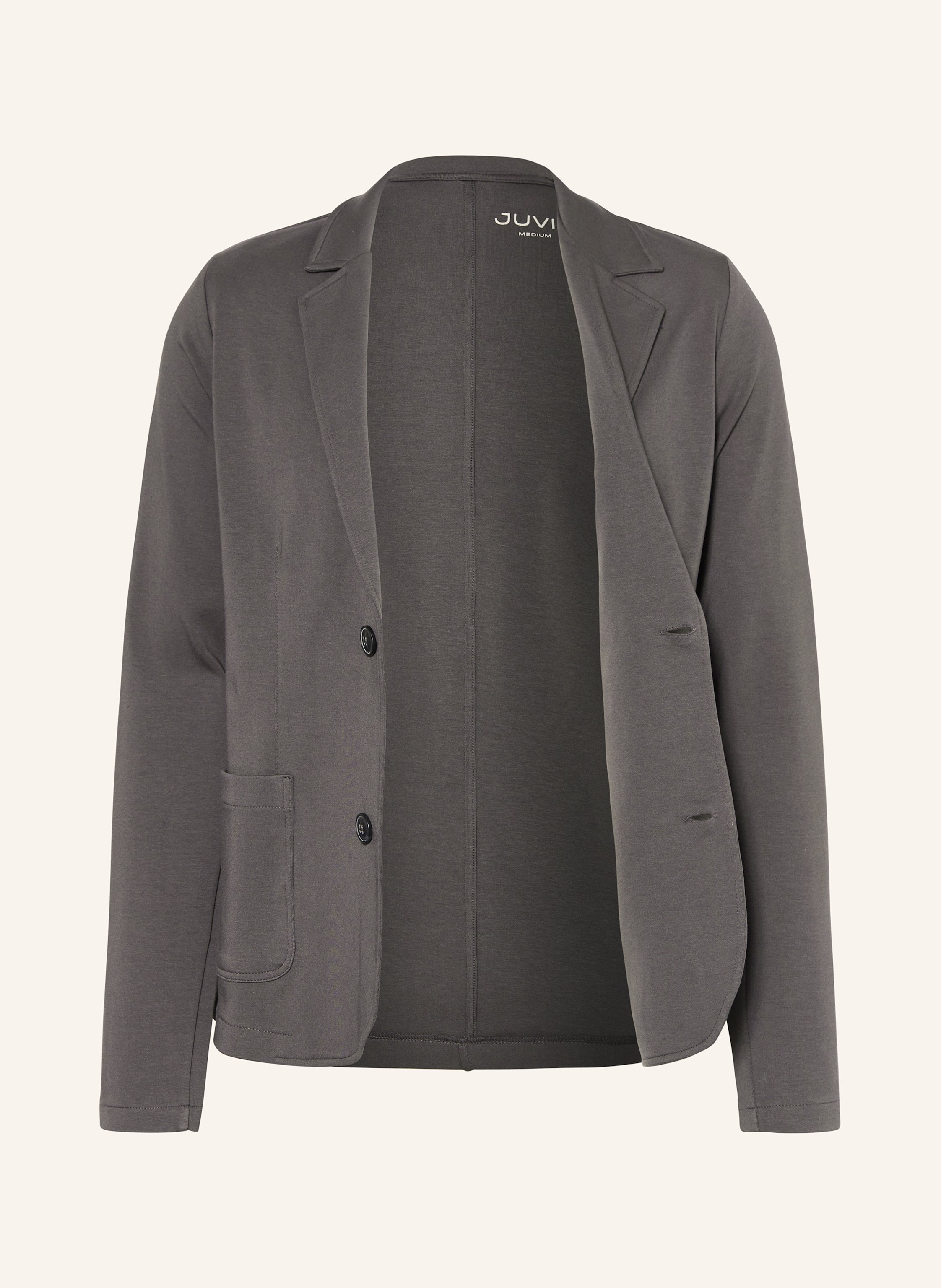 Thumbnail - Juvia Sakko Timo Slim Fit Aus Jersey grau