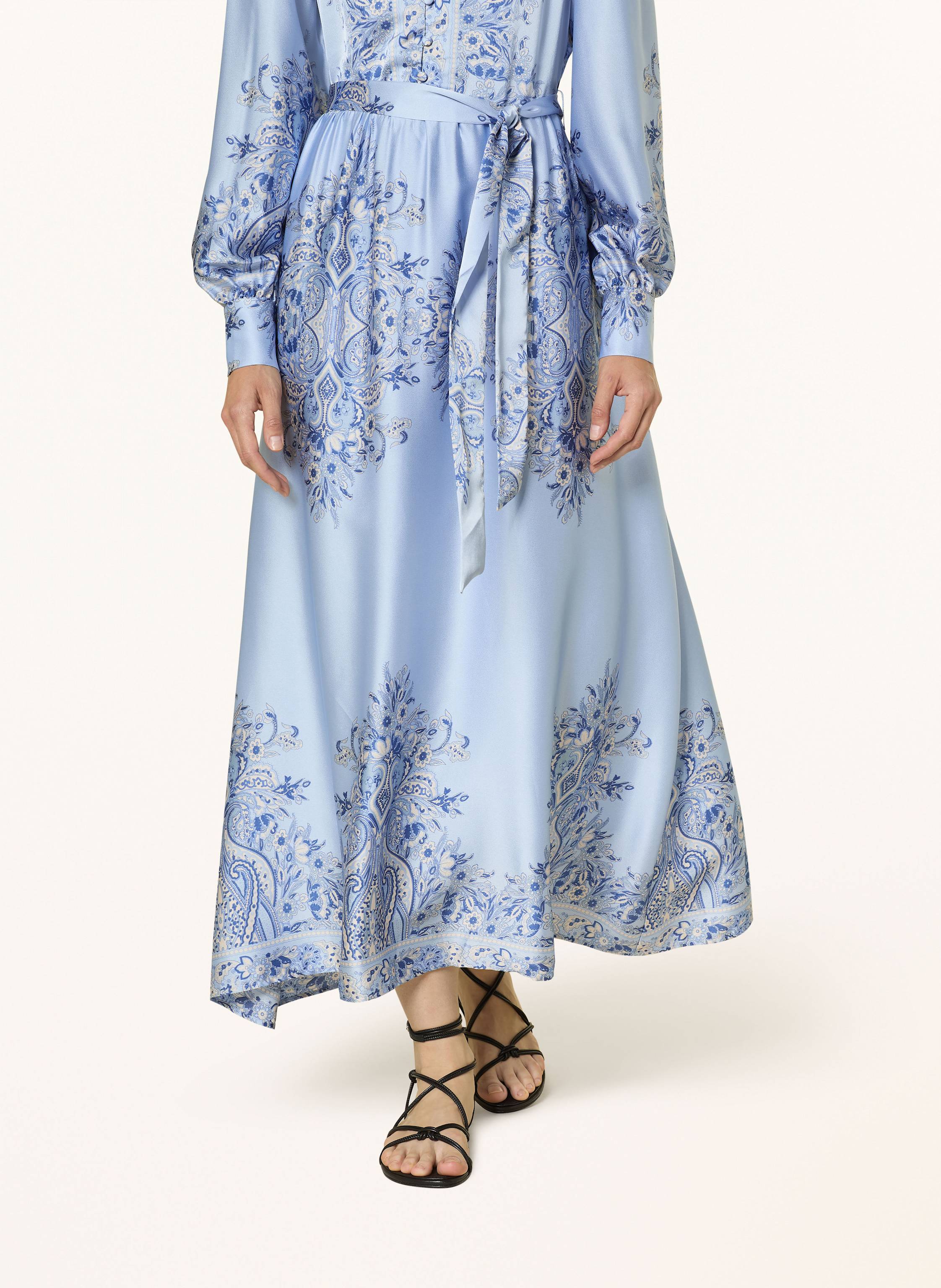 Thumbnail - Neo Noir Satinkleid Nova blau