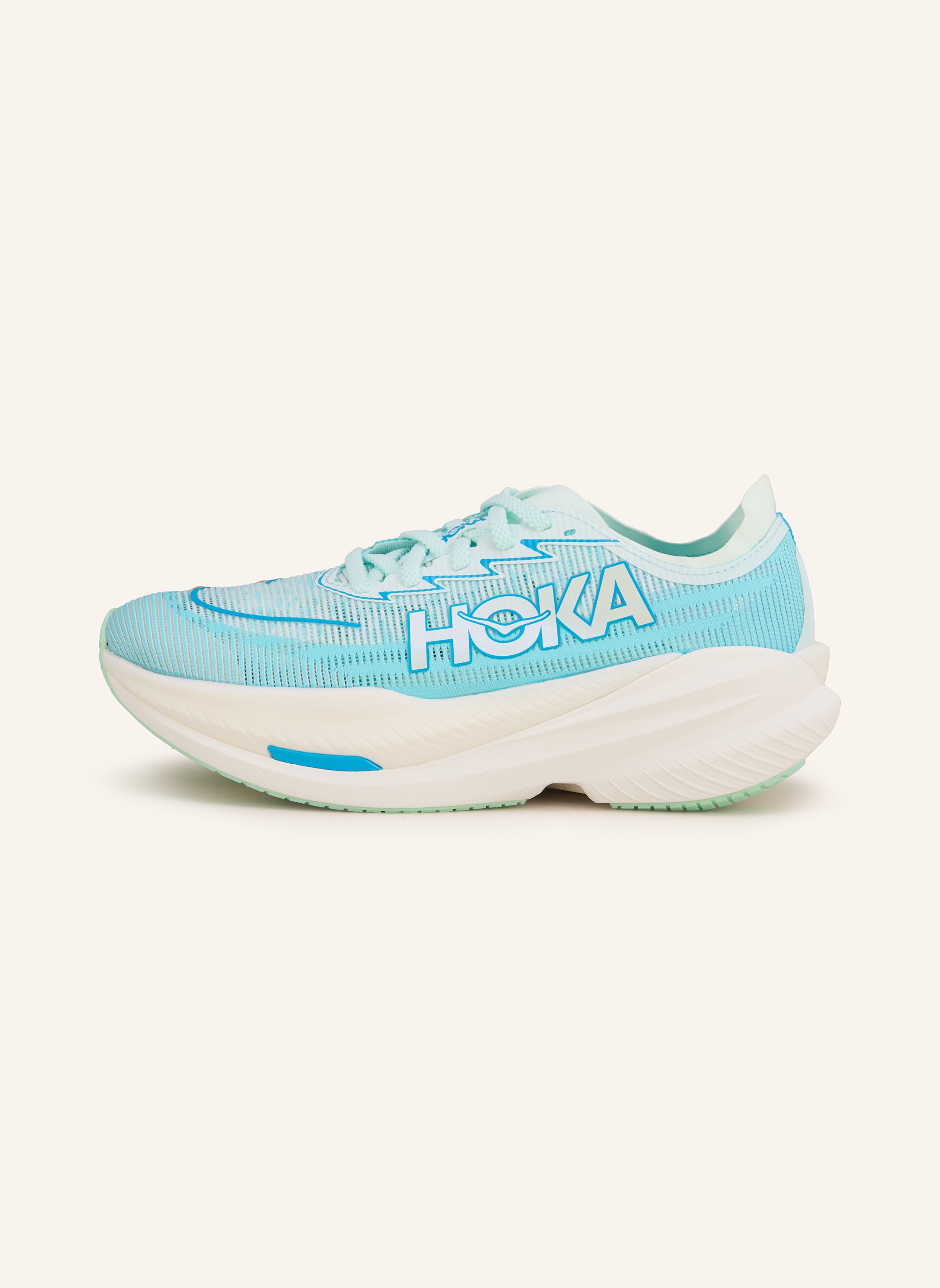 Thumbnail - Hoka Laufschuhe Mach x2 blau