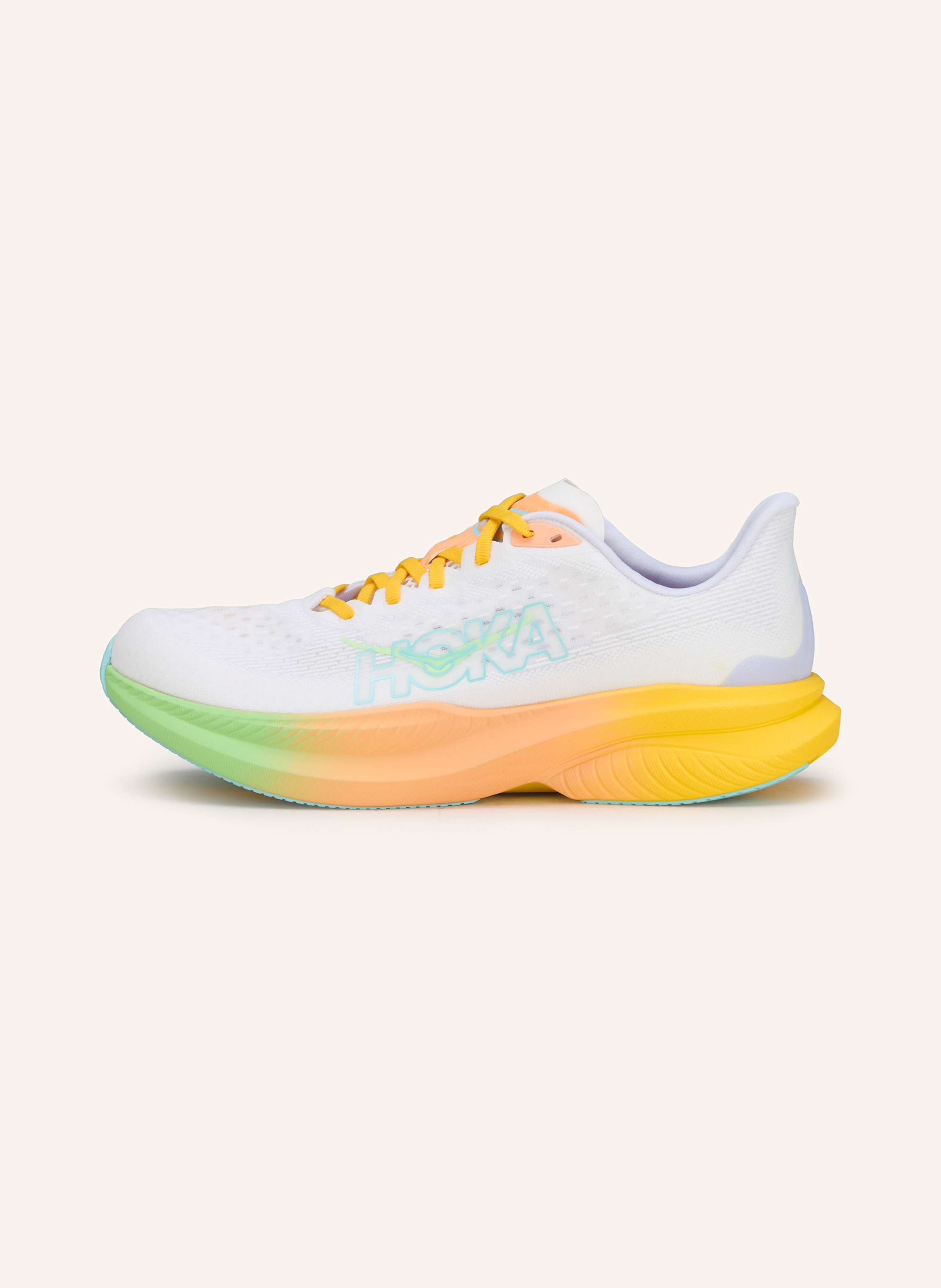 Thumbnail - Hoka Laufschuhe Mach 6 weiss