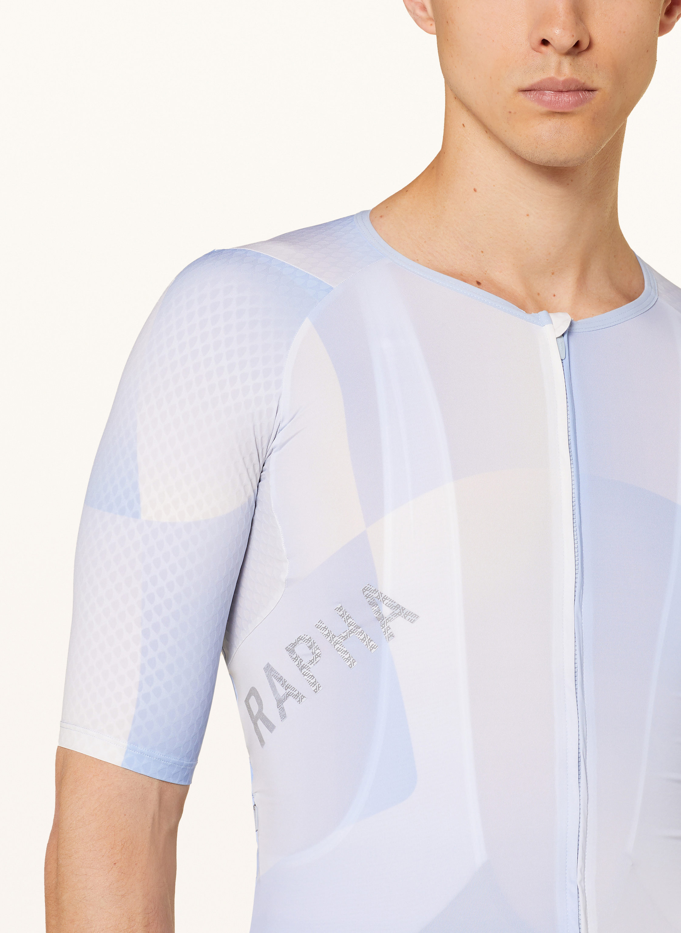 Thumbnail - Rapha Radtrikot Pro Team Aero Print Pack weiss