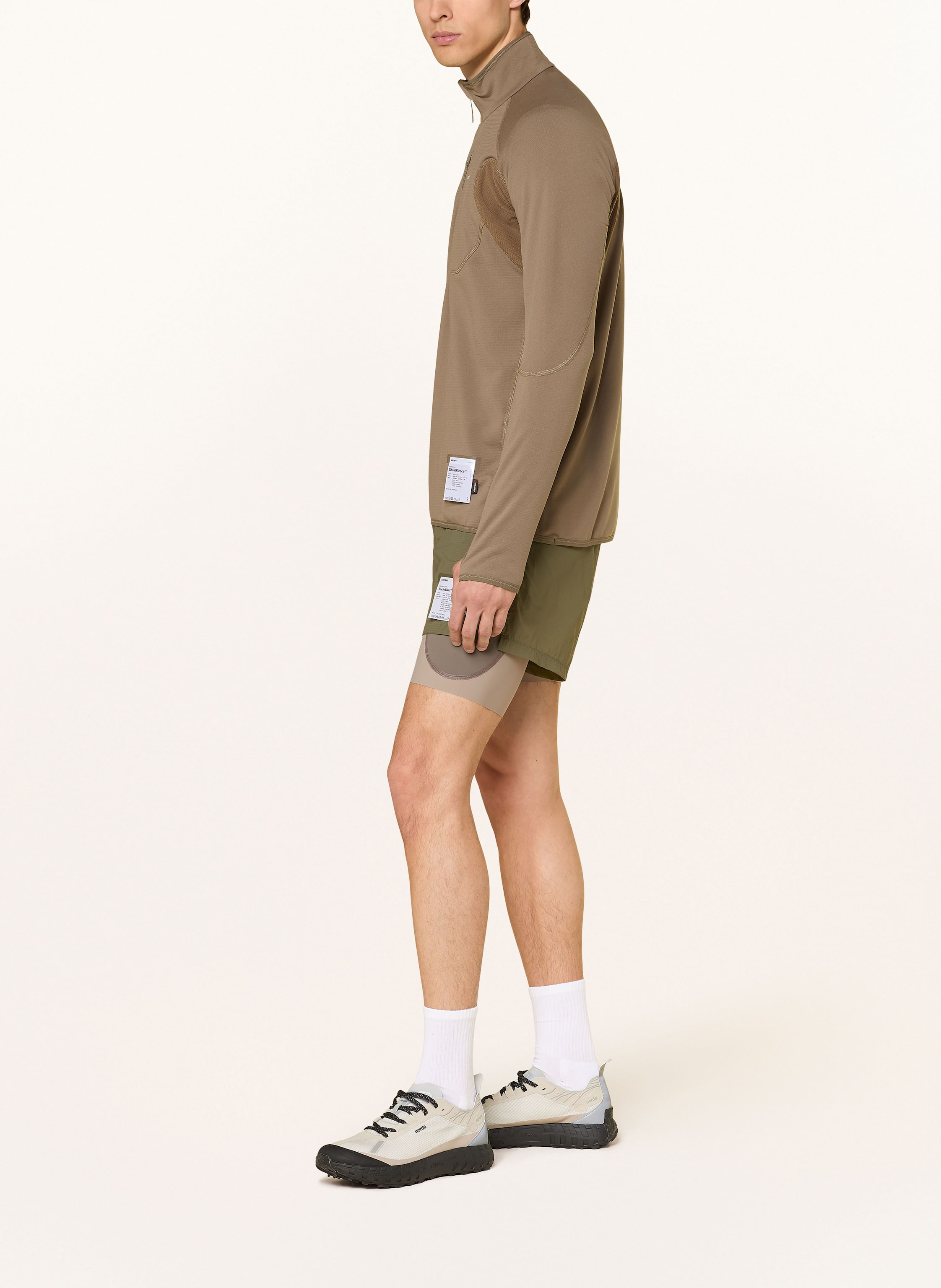 Thumbnail - Satisfy 2-In-1-Laufshorts Techsilk™ Cordura® 8in gruen