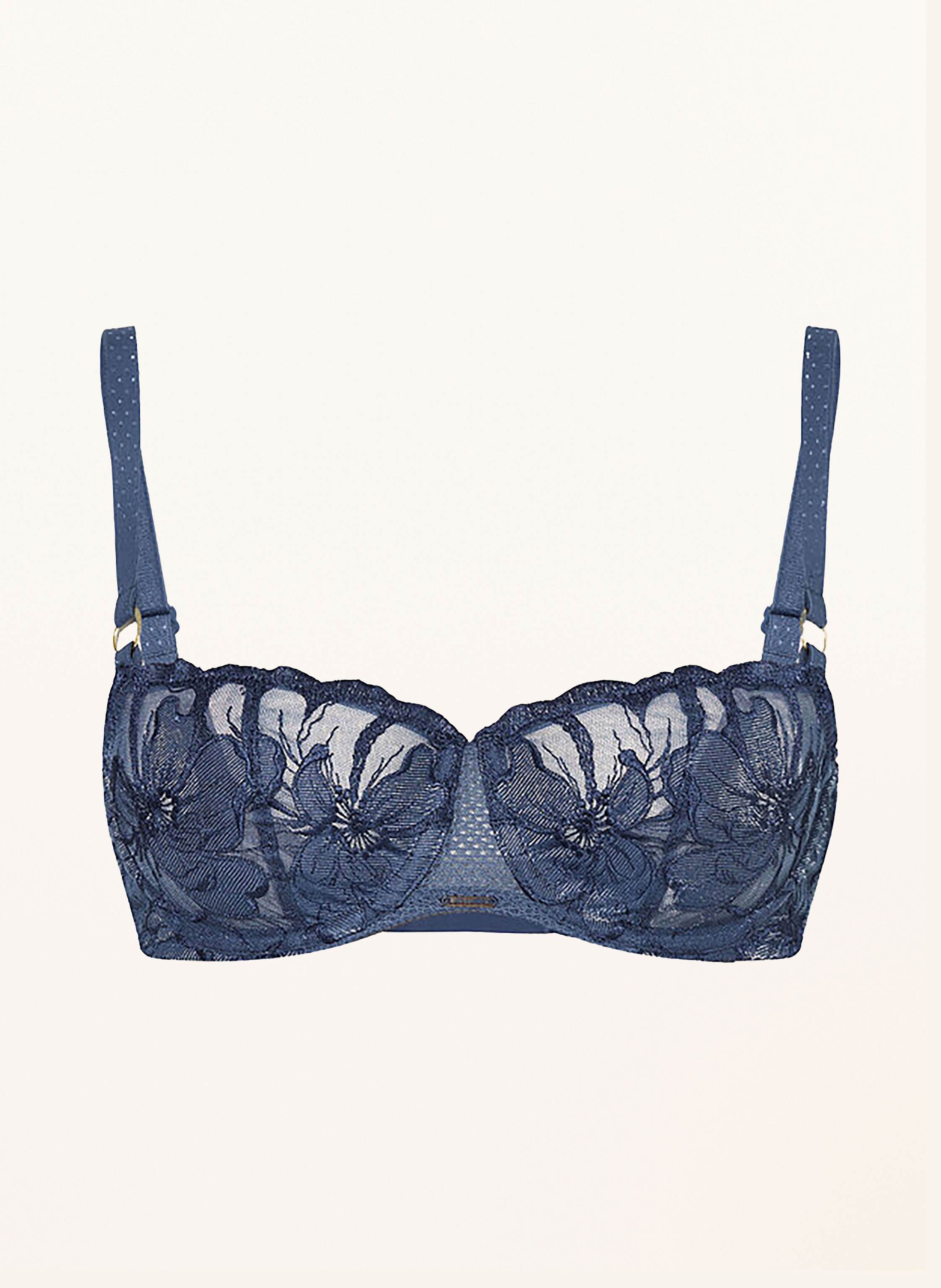 Thumbnail - Chantelle Balconette-Bh Fleurs Signature blau