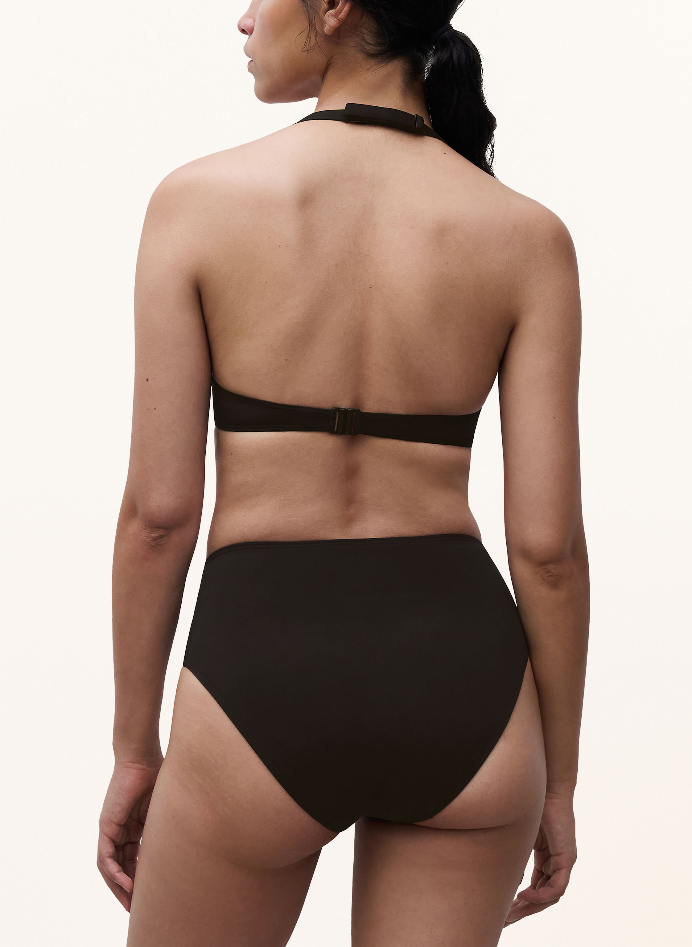 Thumbnail - Chantelle High-Waist-Bikini-Hose Icon schwarz