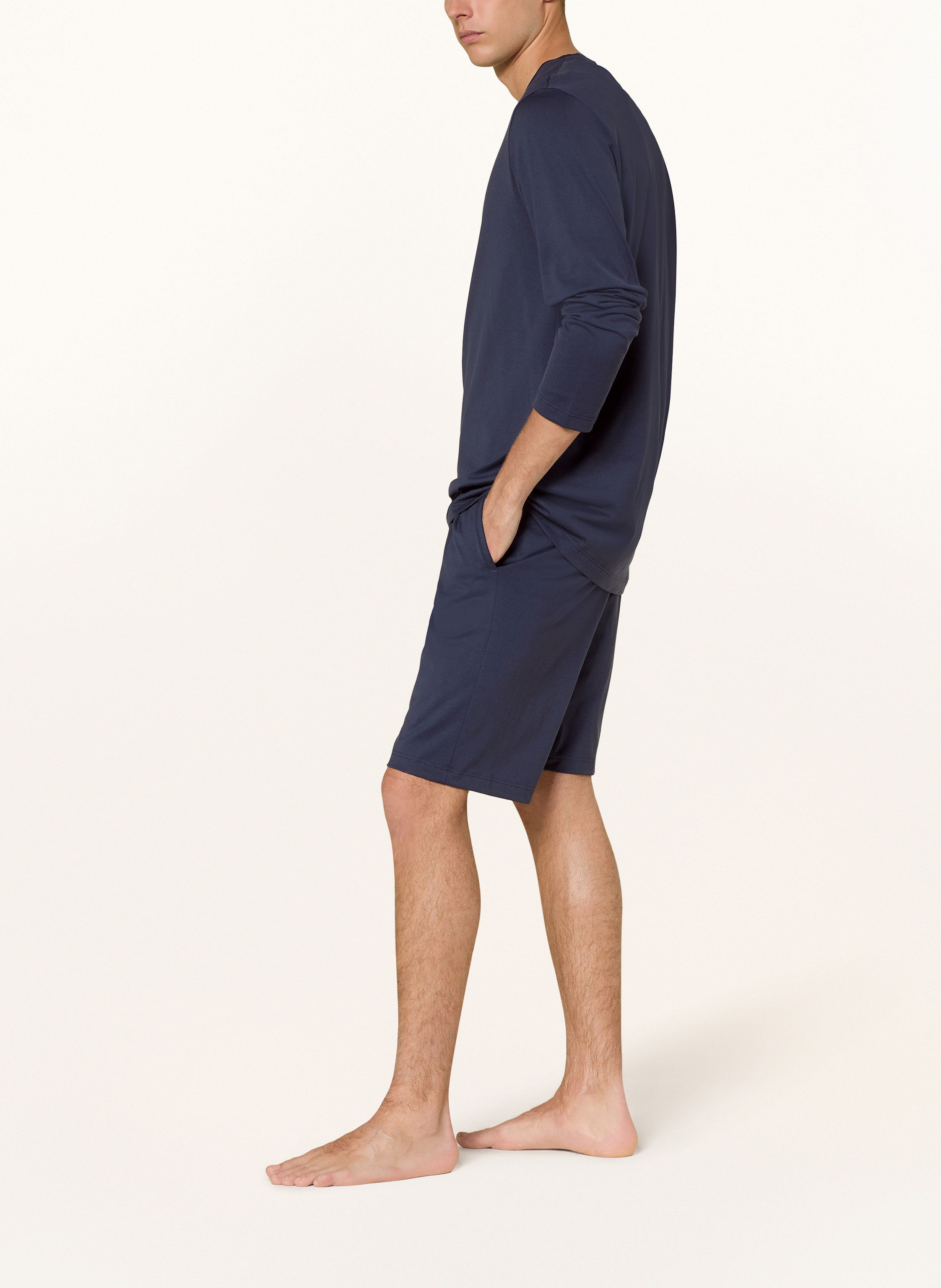 Thumbnail - Hanro Lounge-Shorts Night & Day schwarz
