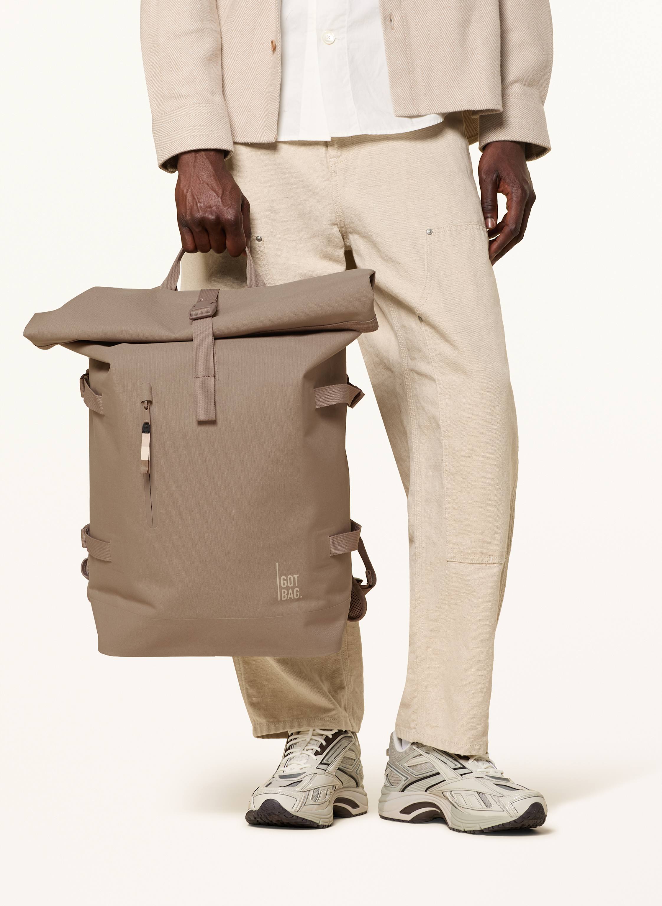 Thumbnail - Got Bag Rucksack Rolltop 2.0 Mit Laptop-Fach beige
