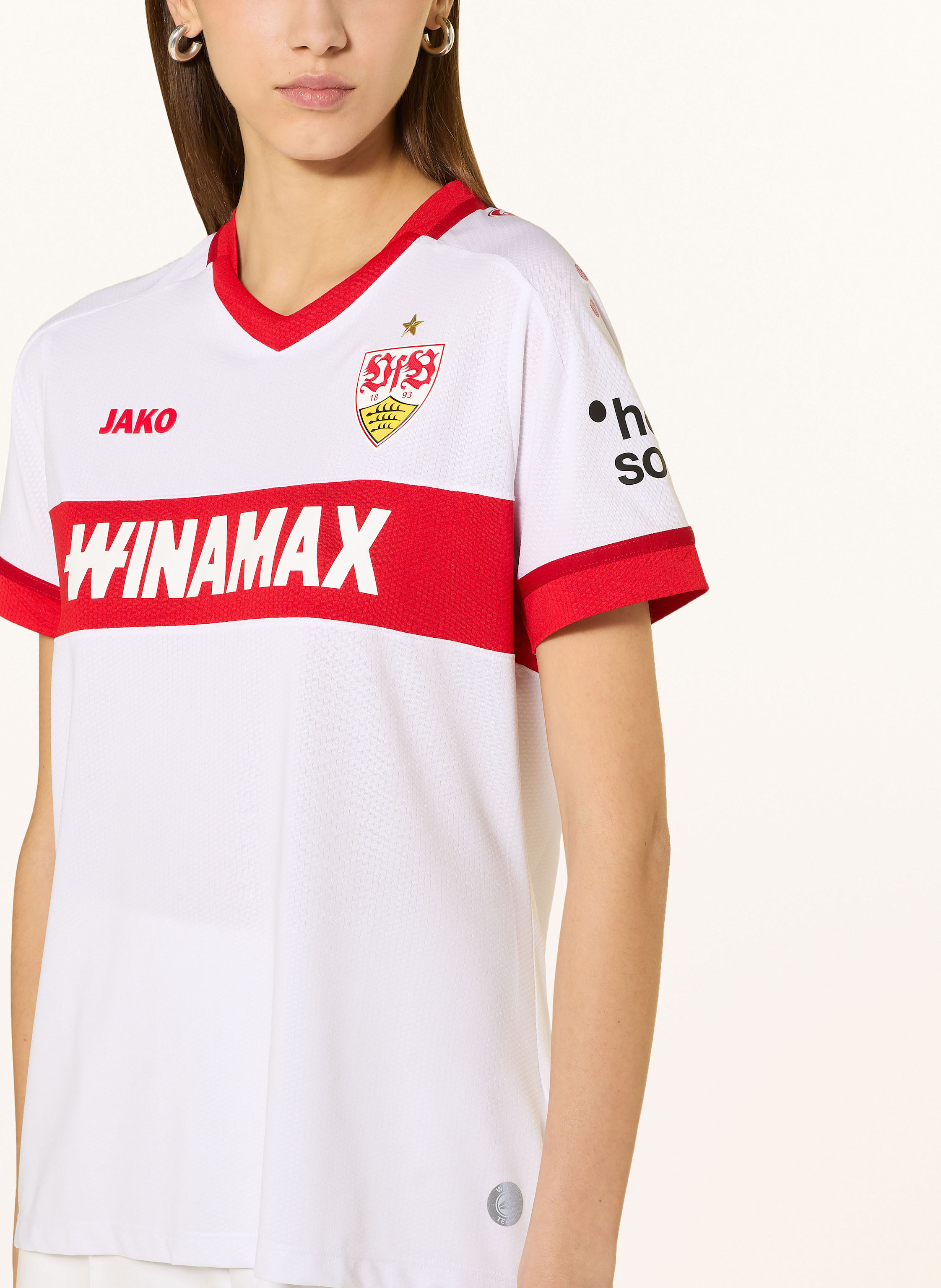 Thumbnail - Vfb Stuttgart Heimtrikot Damen Vfb Stuttgart 24/25 weiss