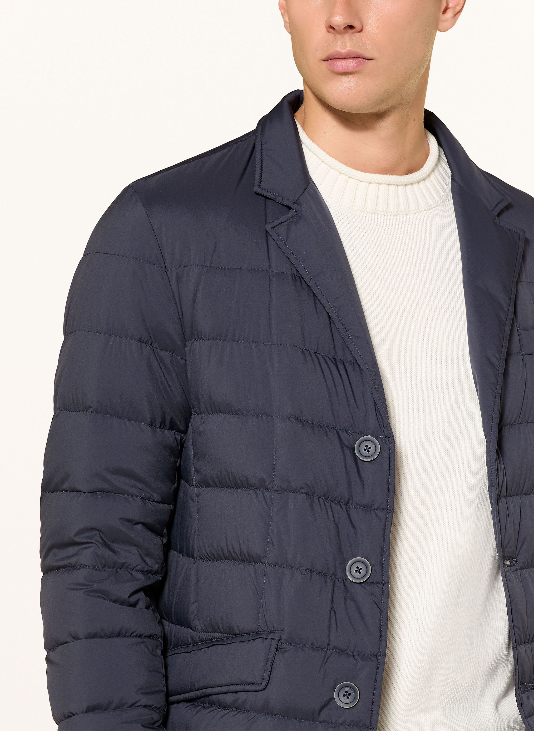 Thumbnail - Herno Lightweight-Daunenjacke Mit Herausnehmbarer Blende blau