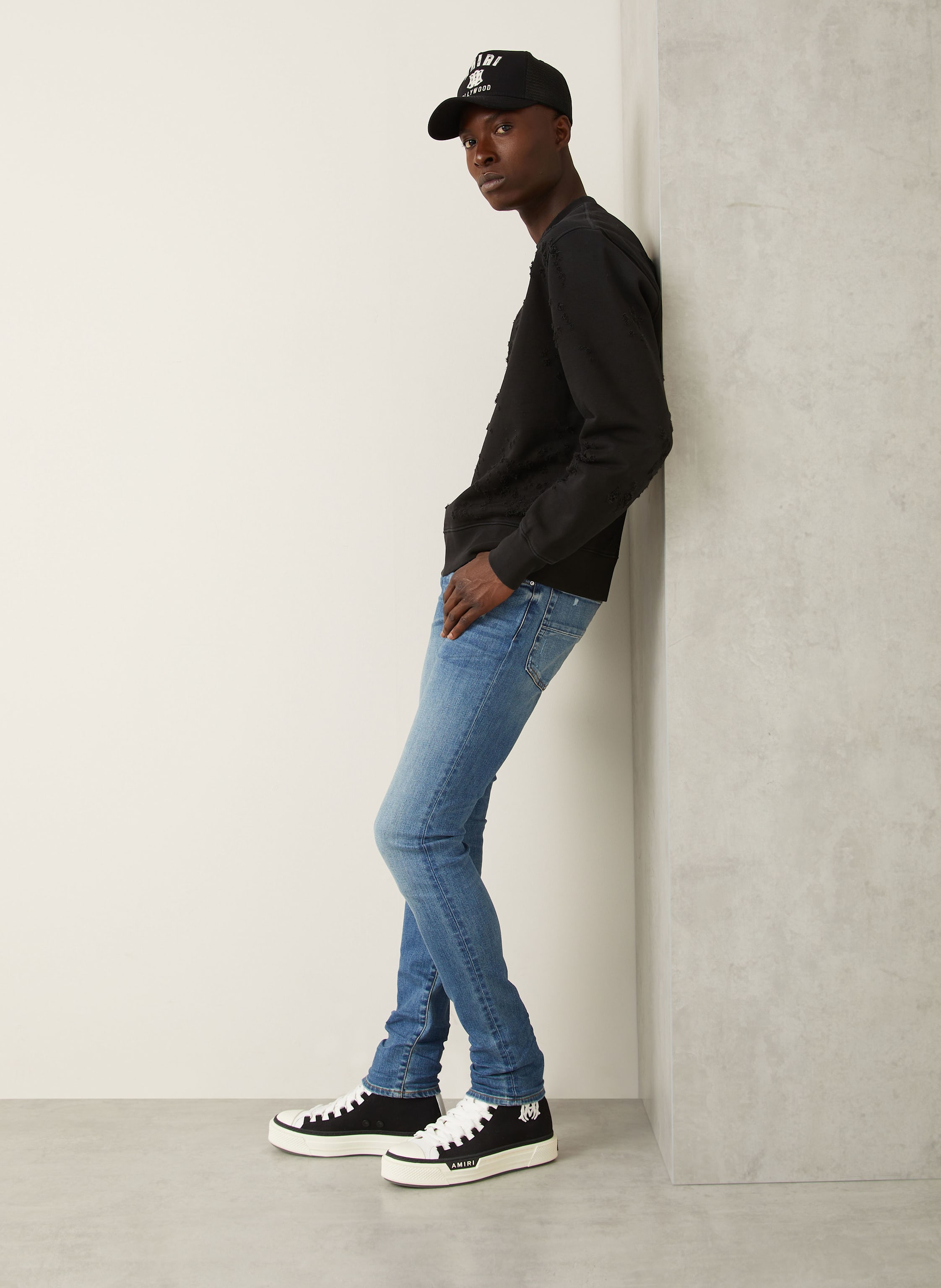 Thumbnail - Amiri Jeans Skinny Fit blau