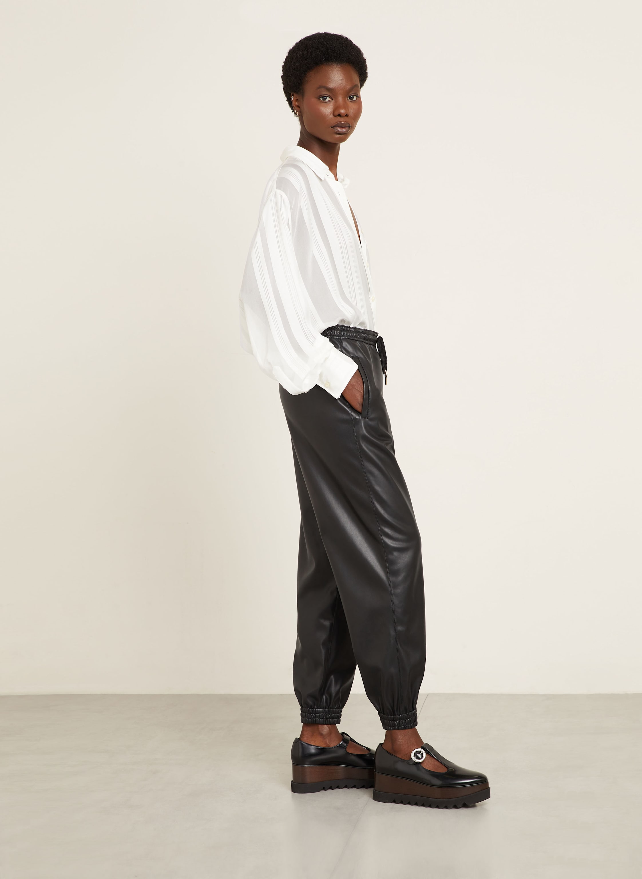 Thumbnail - Stella Mccartney Hose Im Jogging-Stil schwarz