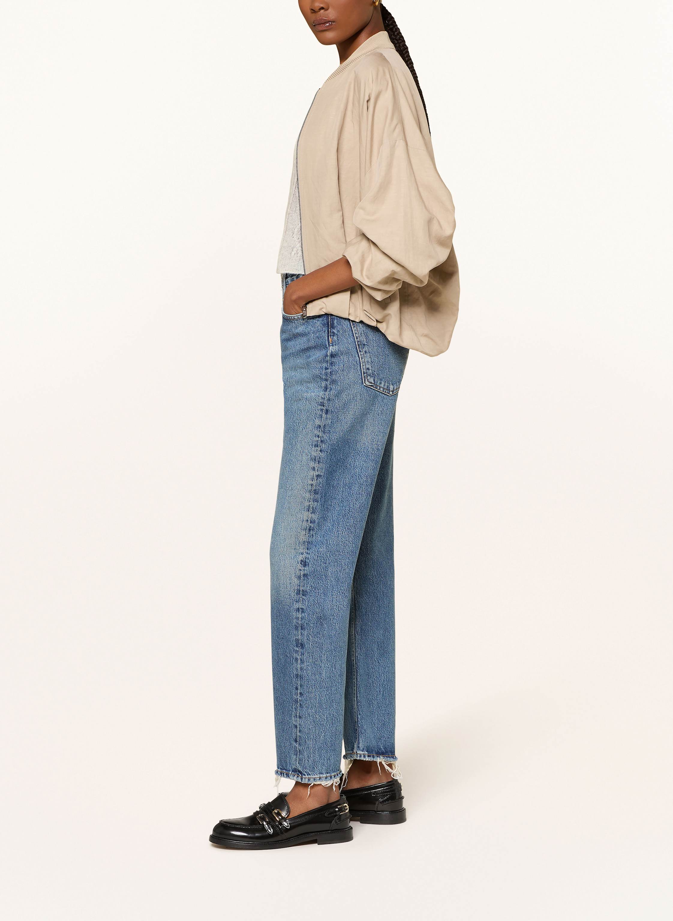 Thumbnail - Agolde Straight Jeans 90's Pinch Waist blau