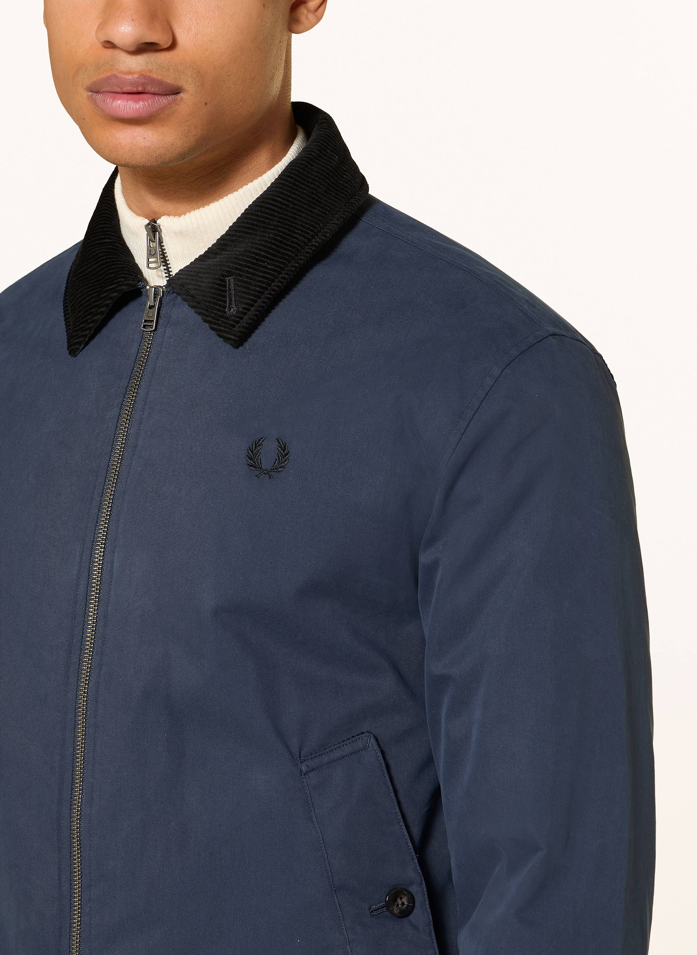 Thumbnail - Fred Perry Jacke blau