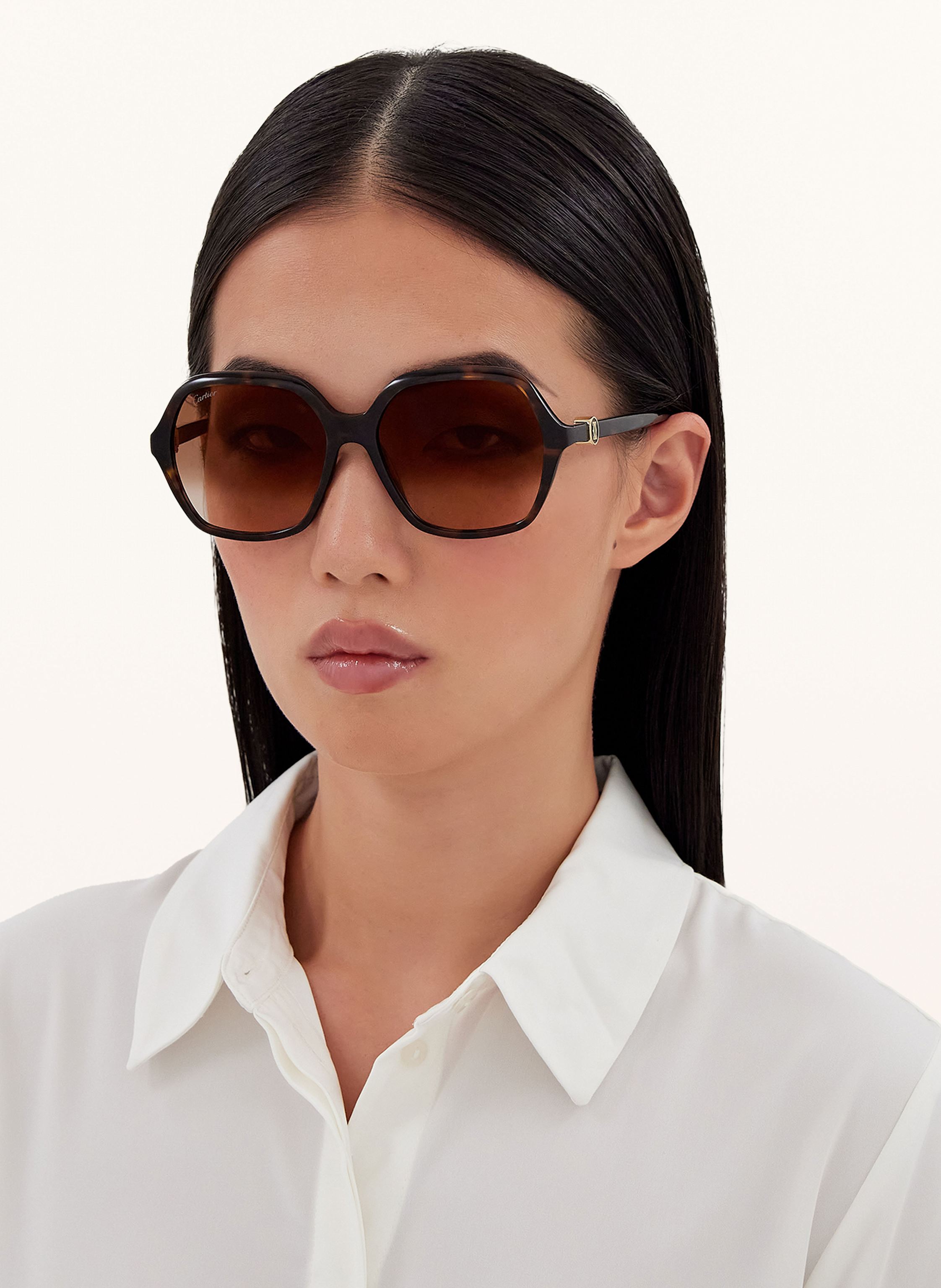 Thumbnail - Cartier Sonnenbrille 6L001730 braun