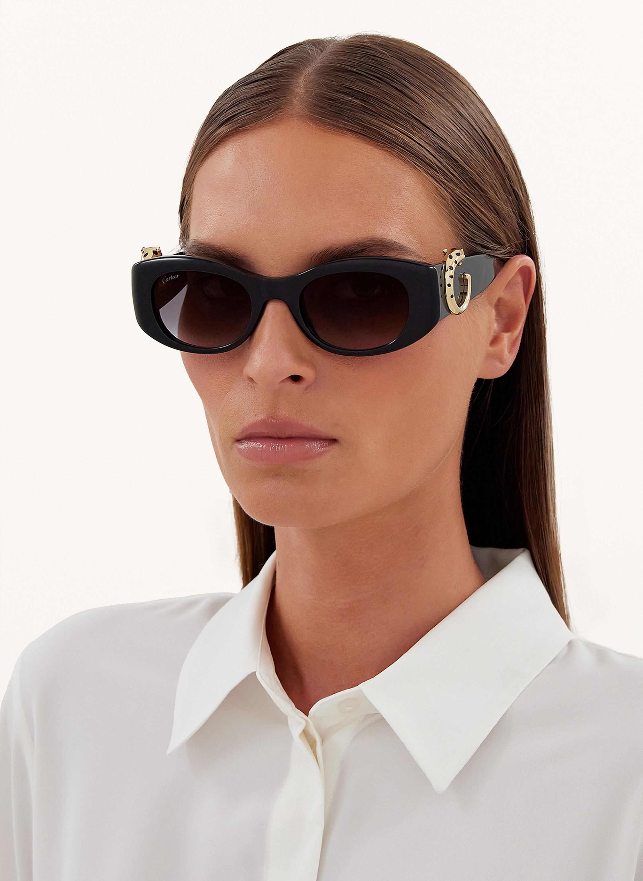 Thumbnail - Cartier Sonnenbrille 6L001733 schwarz